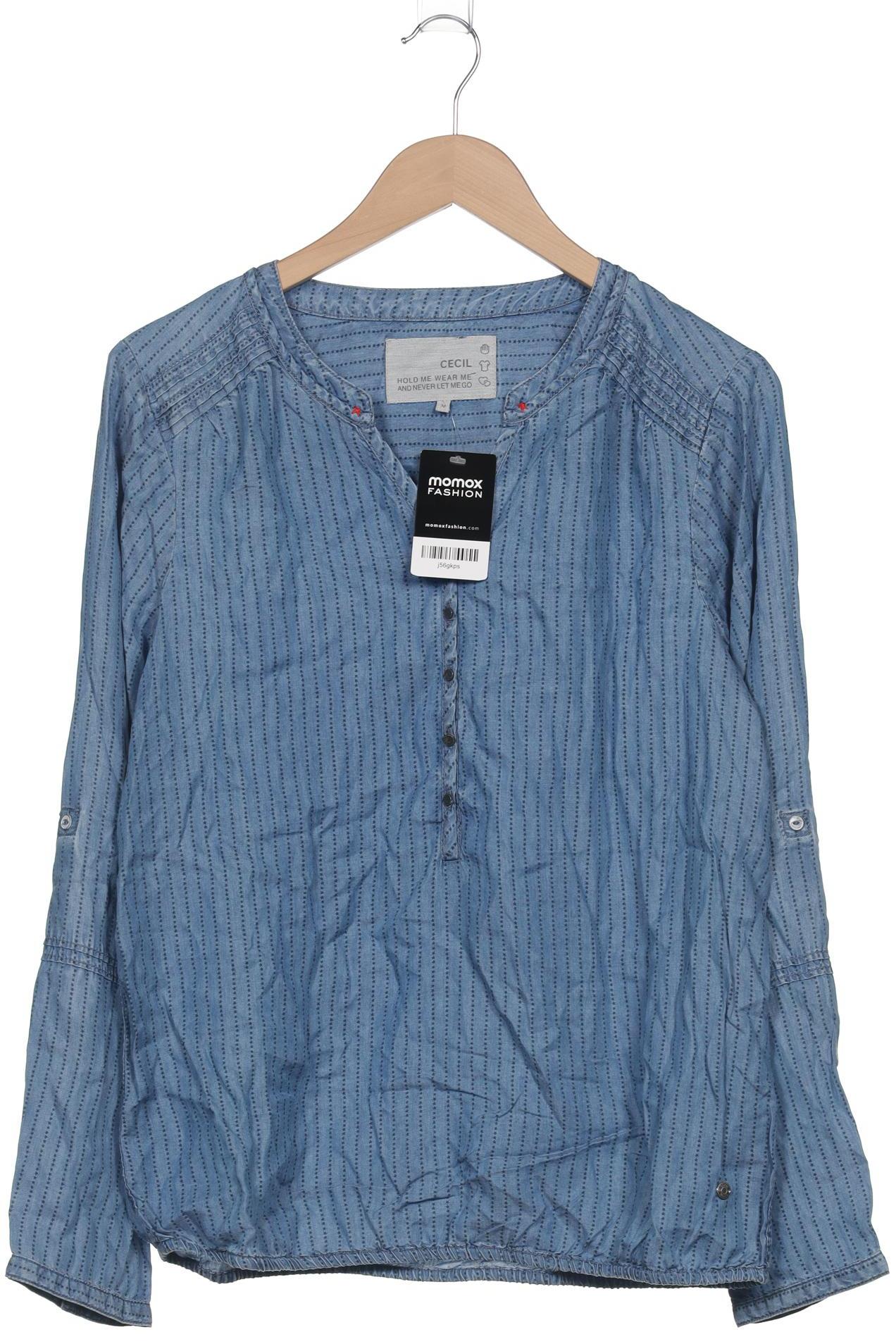 

Cecil Damen Langarmshirt, blau, Gr. 38