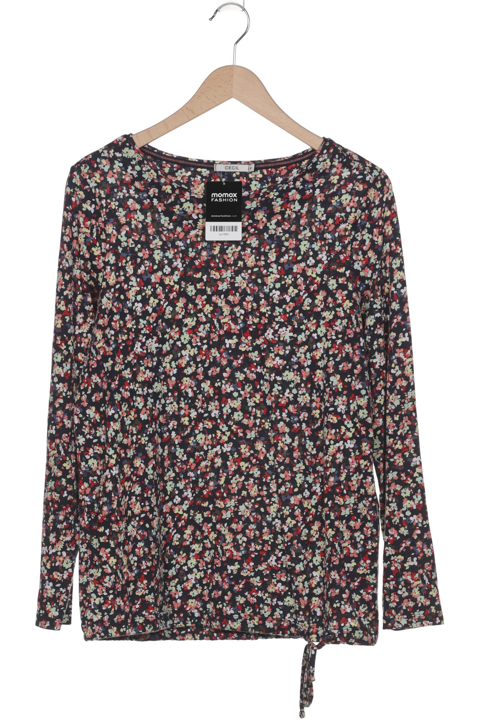 

Cecil Damen Langarmshirt, marineblau, Gr. 38