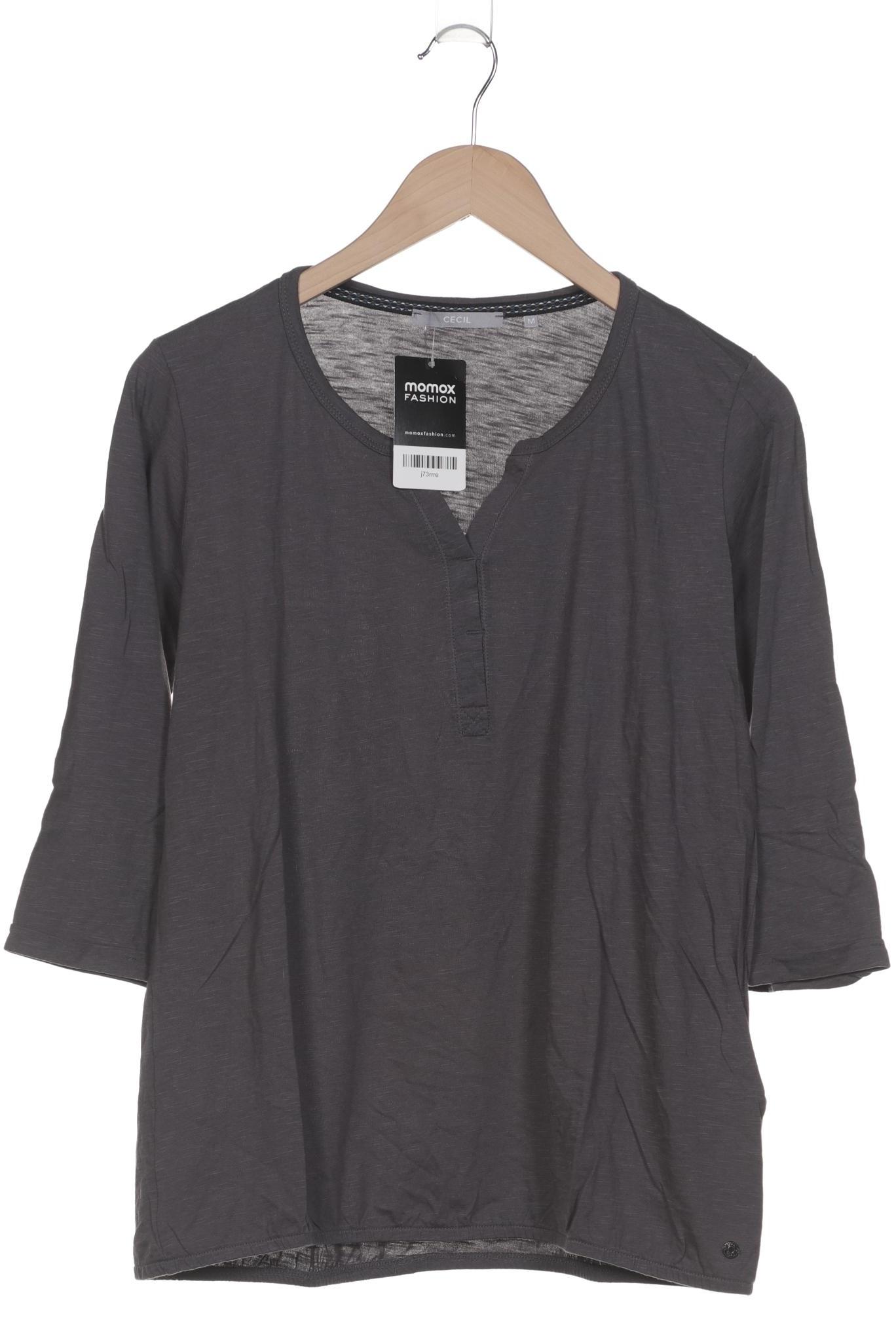 

Cecil Damen Langarmshirt, grau, Gr. 38