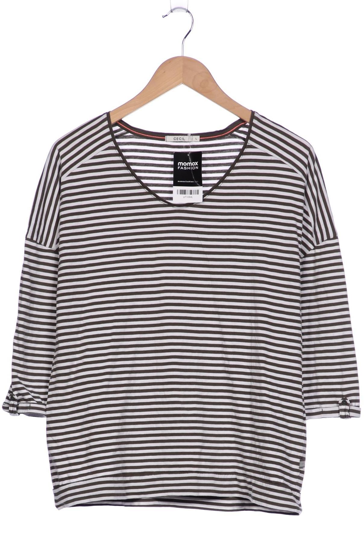 

Cecil Damen Langarmshirt, grün, Gr. 42