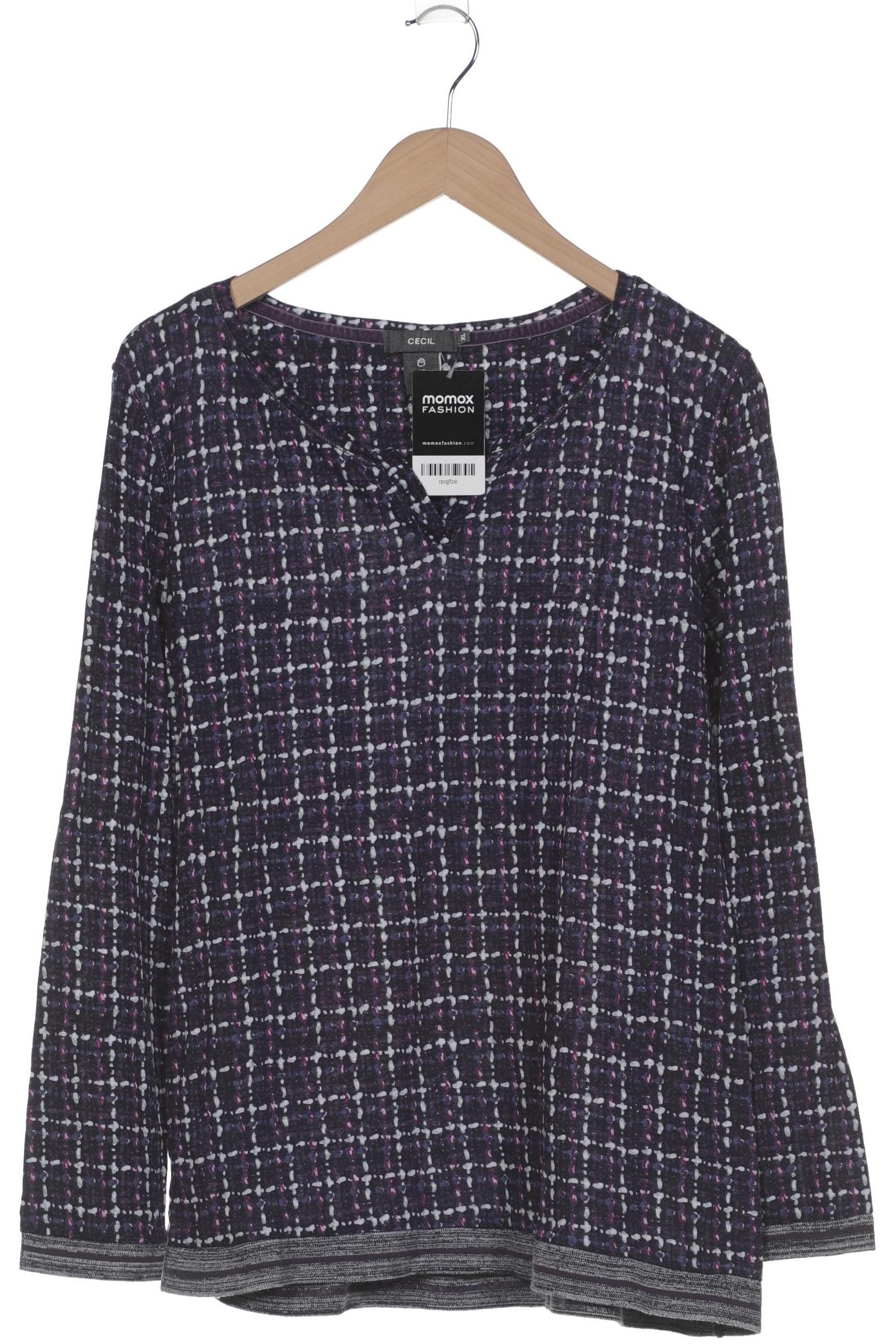 

Cecil Damen Langarmshirt, marineblau, Gr. 44