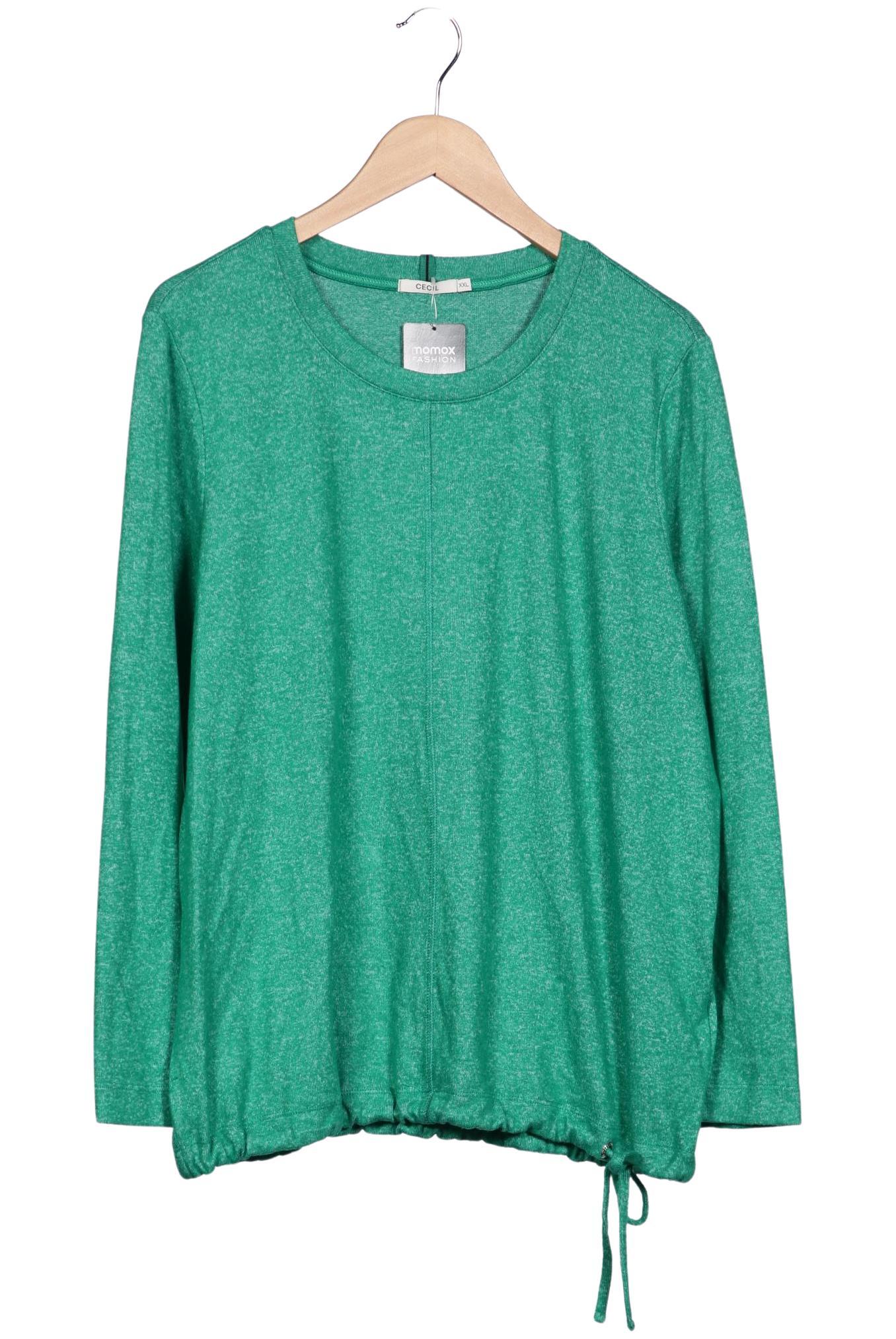 

Cecil Damen Langarmshirt, grün, Gr. 46