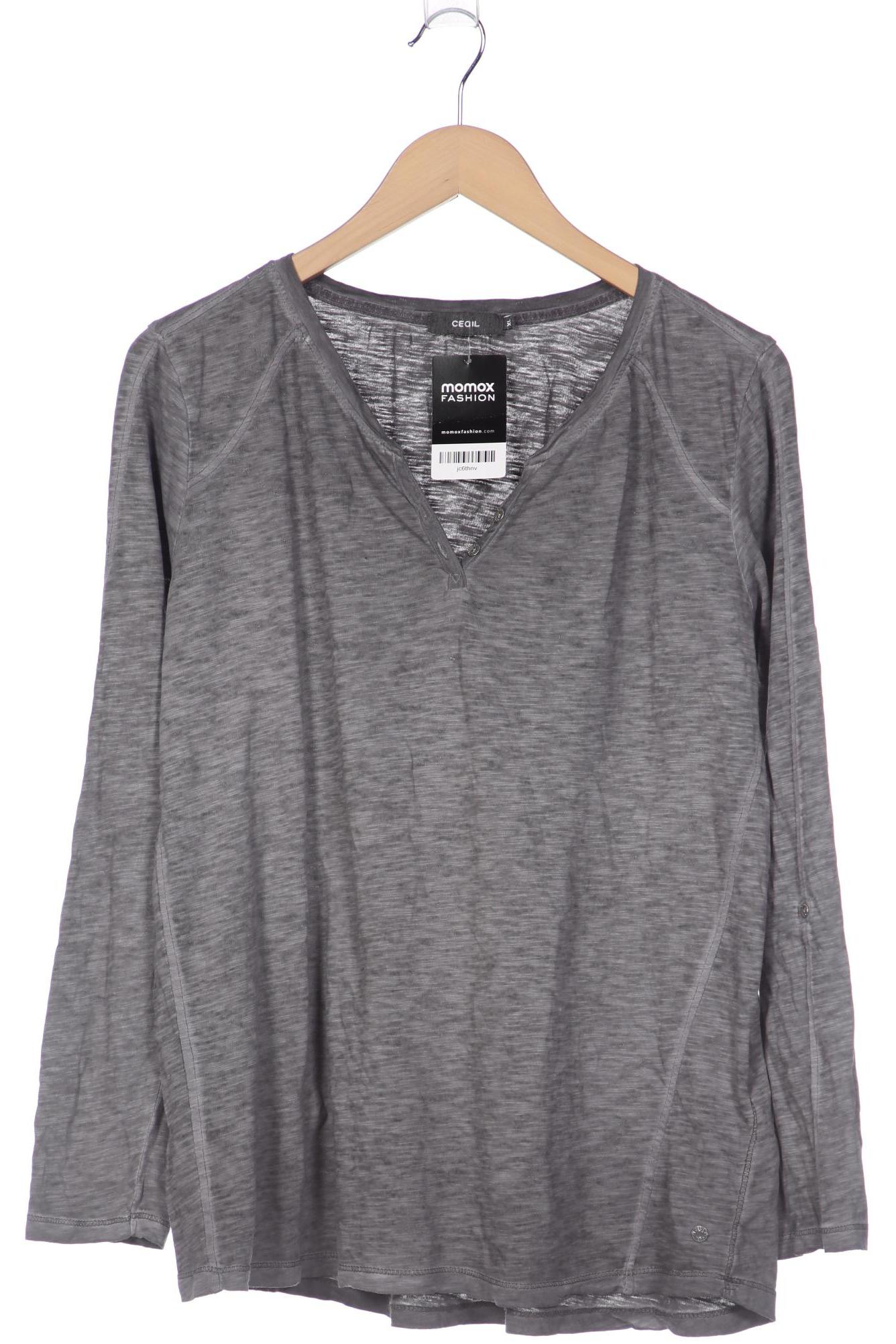 

CECIL Damen Langarmshirt, grau