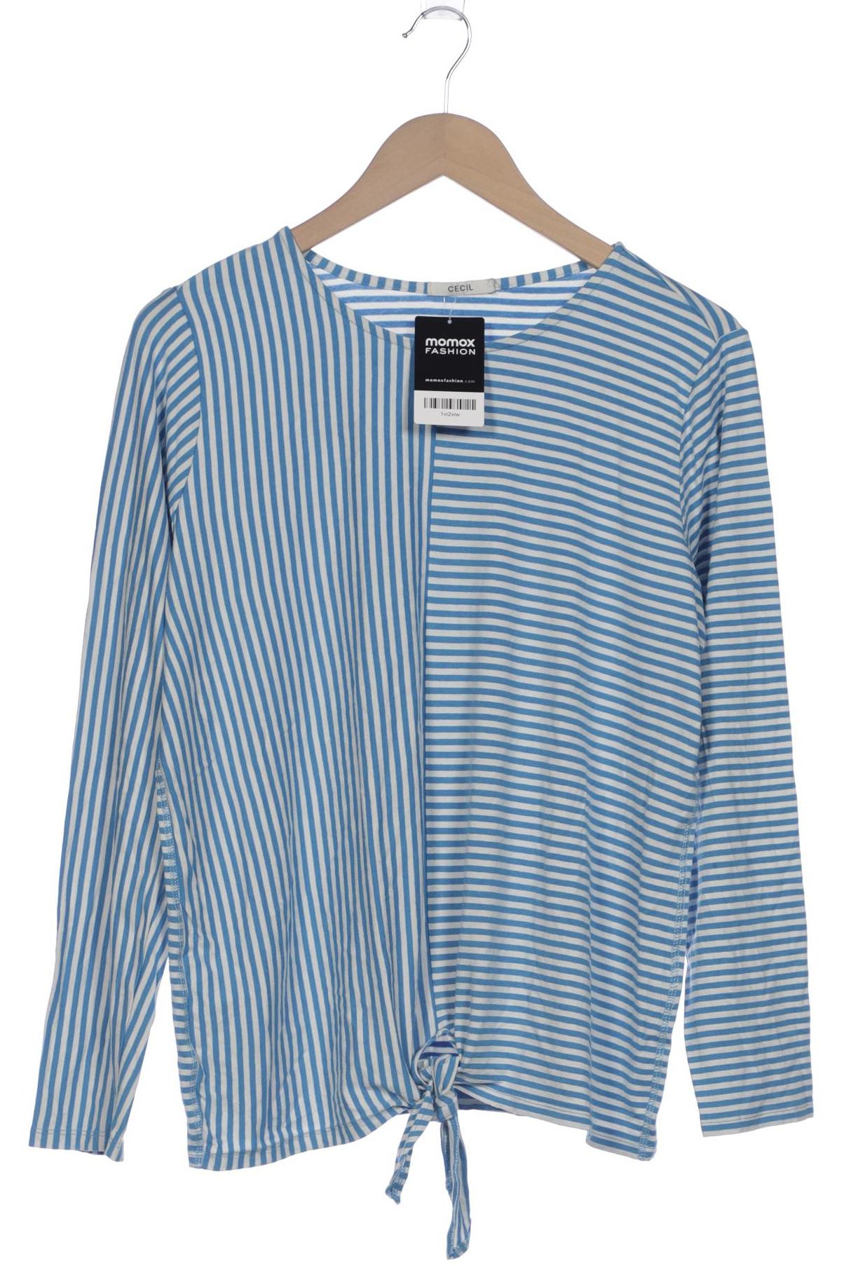 

Cecil Damen Langarmshirt, blau, Gr. 46