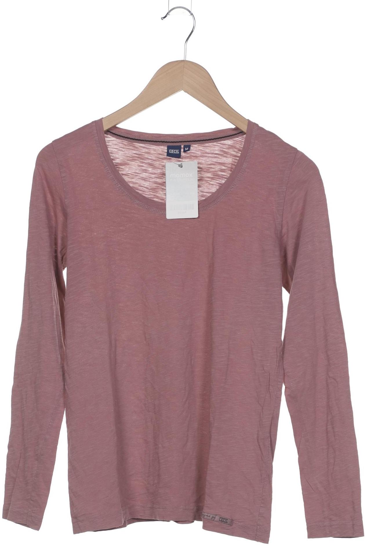 

Cecil Damen Langarmshirt, pink, Gr. 38