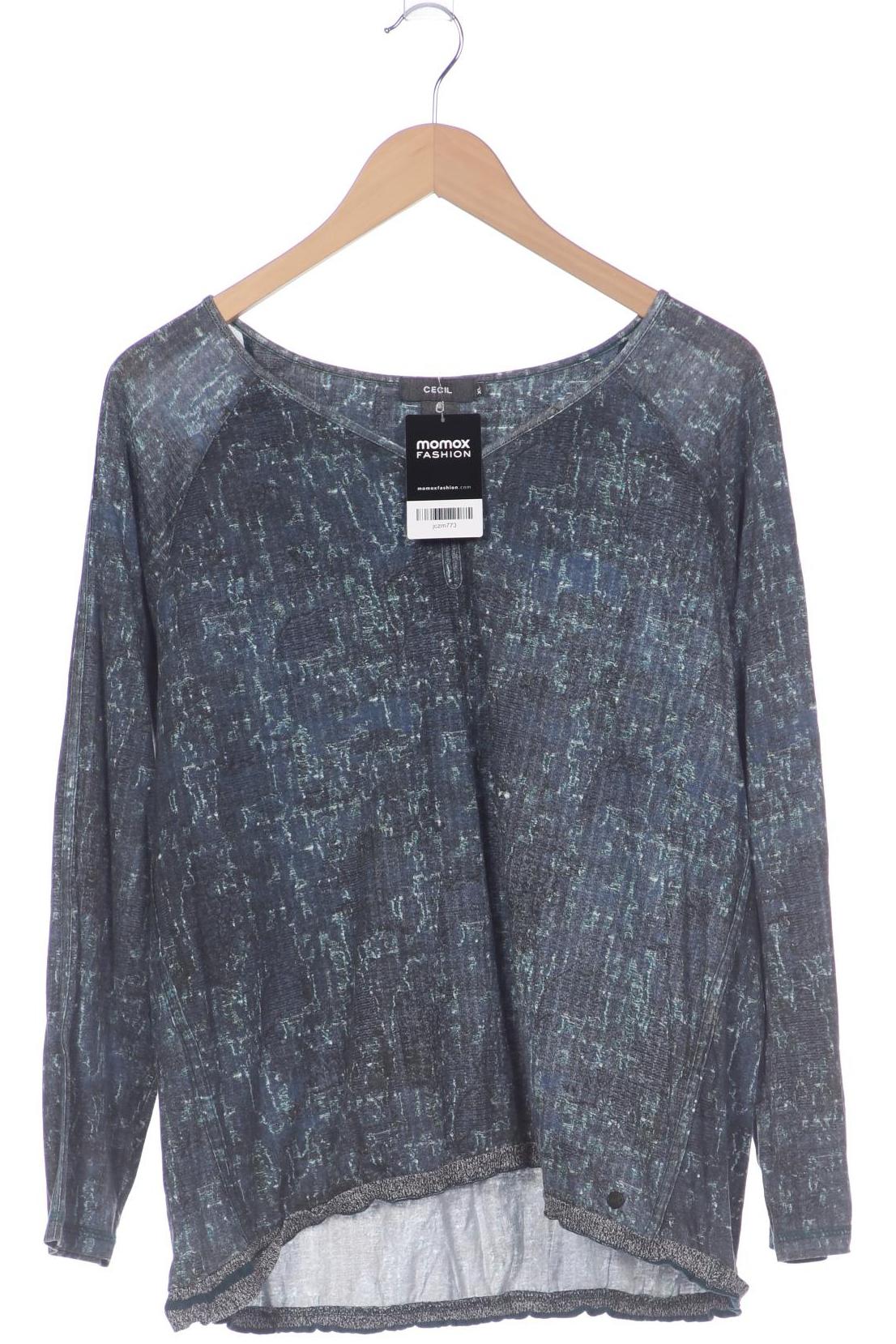 

Cecil Damen Langarmshirt, marineblau, Gr. 44