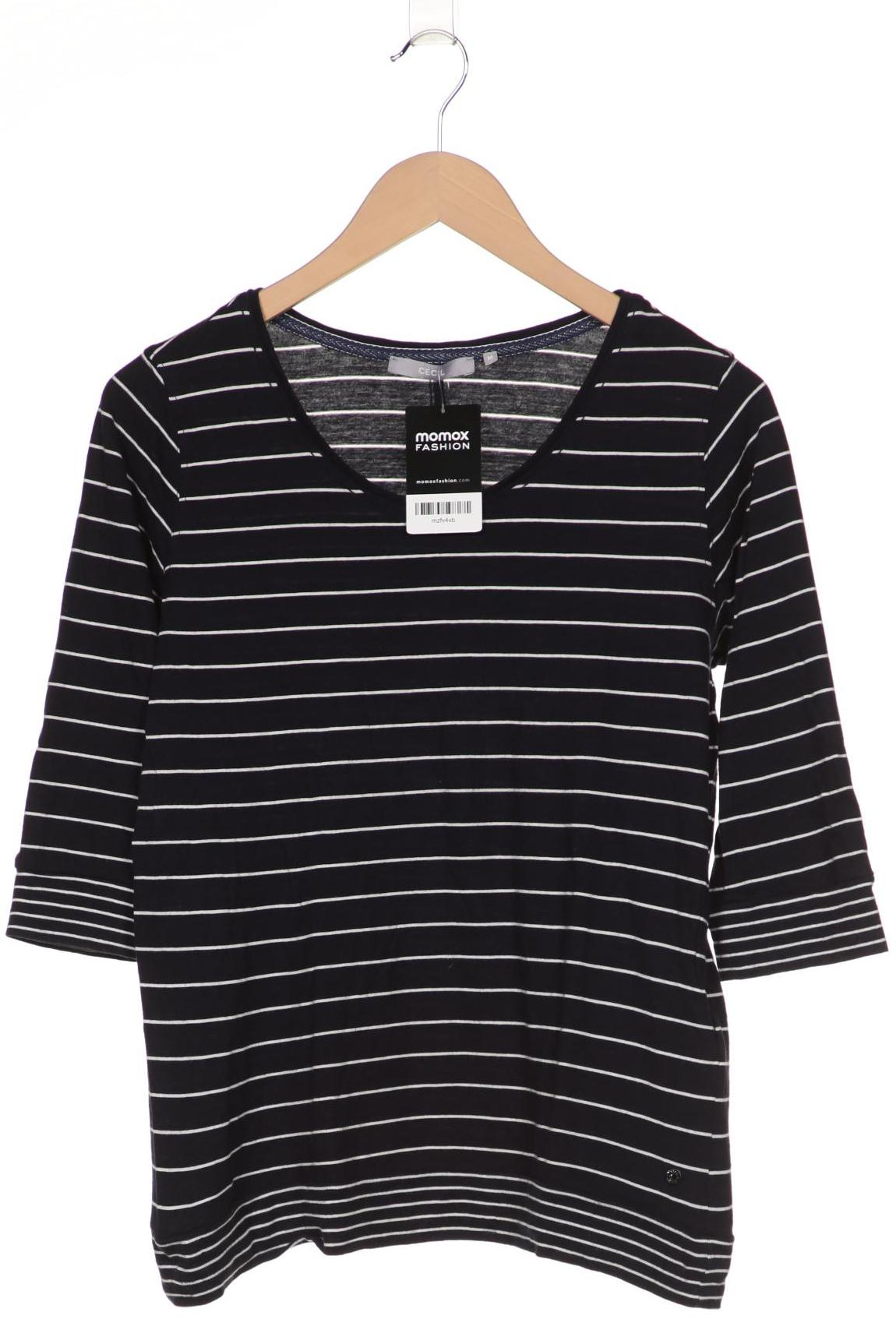 

Cecil Damen Langarmshirt, marineblau, Gr. 38