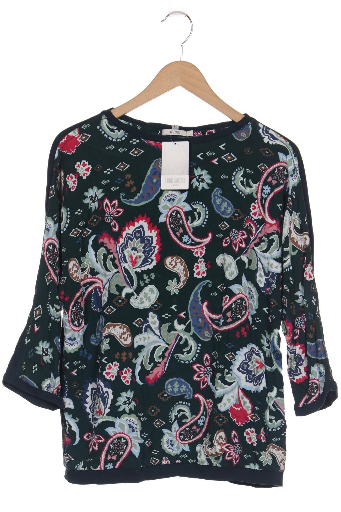 

CECIL Damen Langarmshirt, grün
