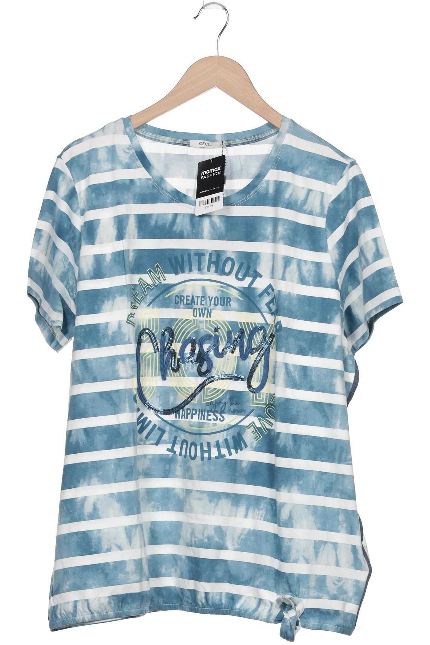 

Cecil Damen Langarmshirt, blau, Gr. 44