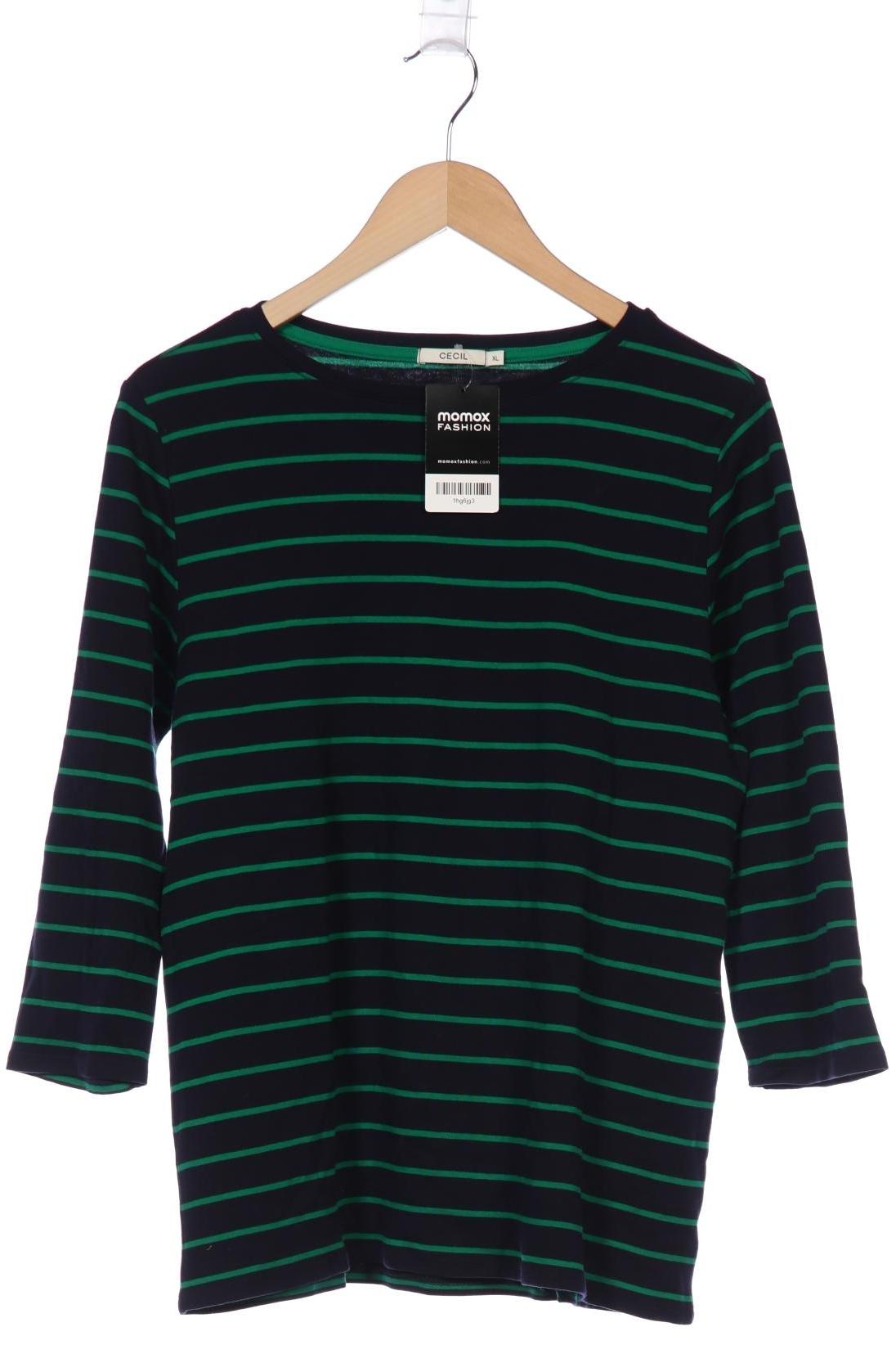 

Cecil Damen Langarmshirt, marineblau, Gr. 44