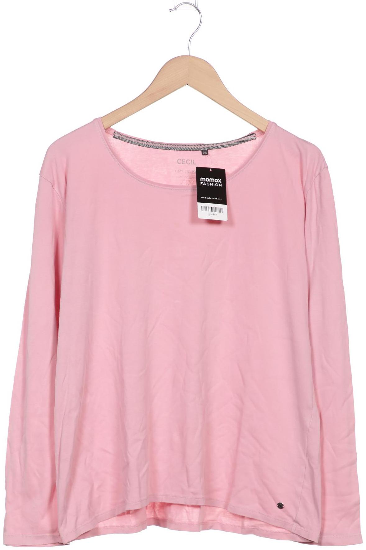

CECIL Damen Langarmshirt, pink