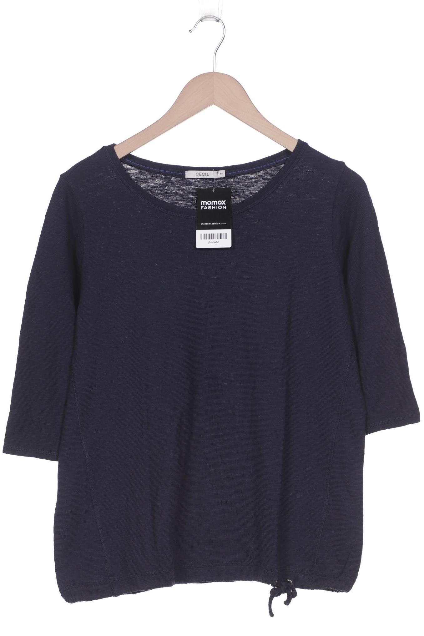 

Cecil Damen Langarmshirt, marineblau, Gr. 38