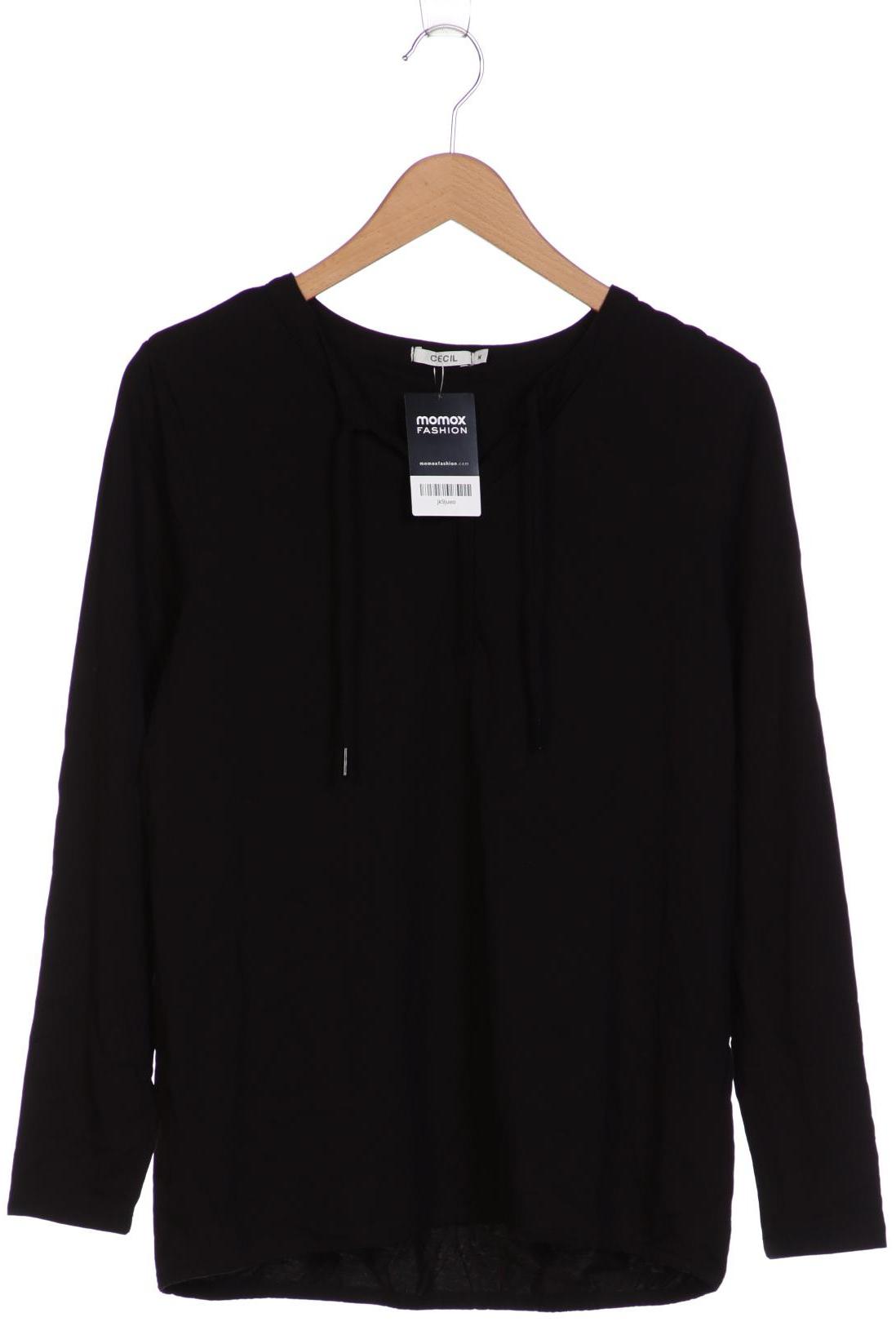 

CECIL Damen Langarmshirt, schwarz