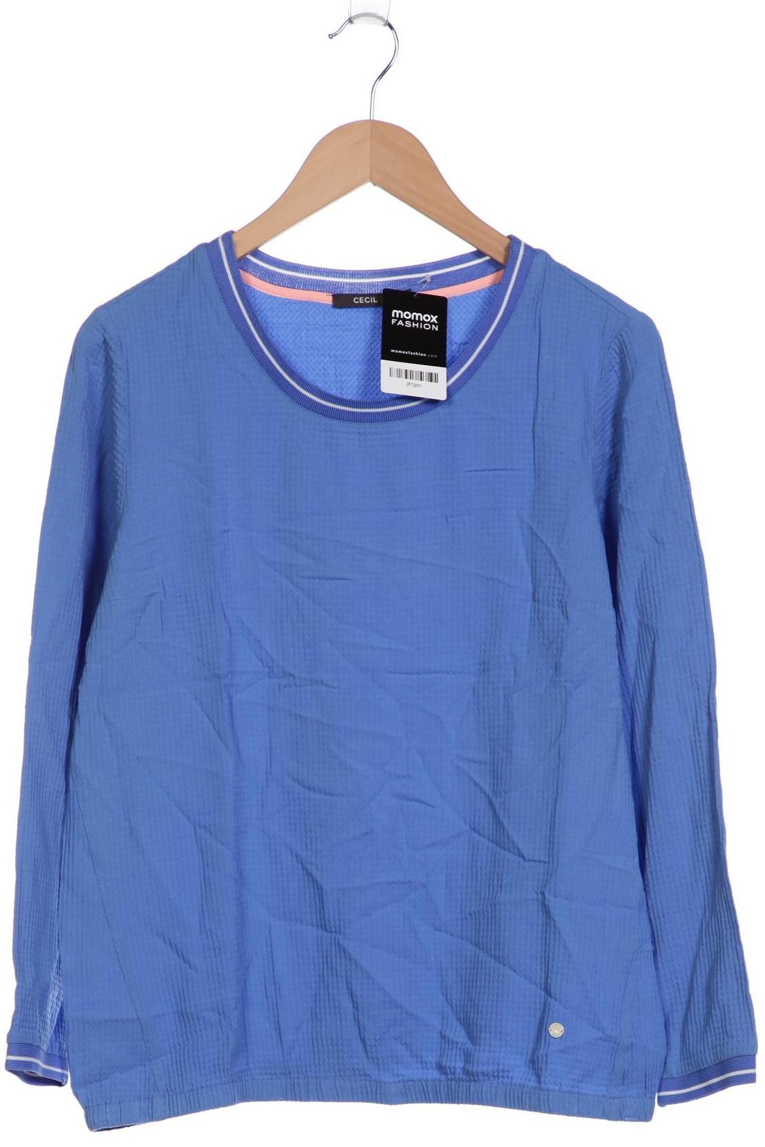 

Cecil Damen Langarmshirt, blau, Gr. 38