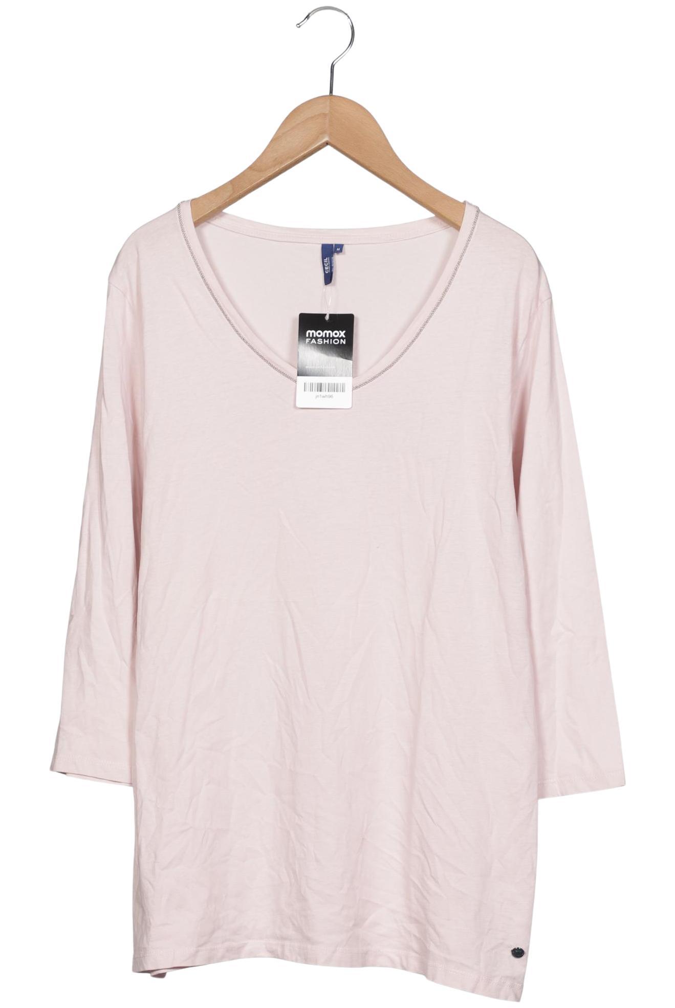 

Cecil Damen Langarmshirt, pink, Gr. 38