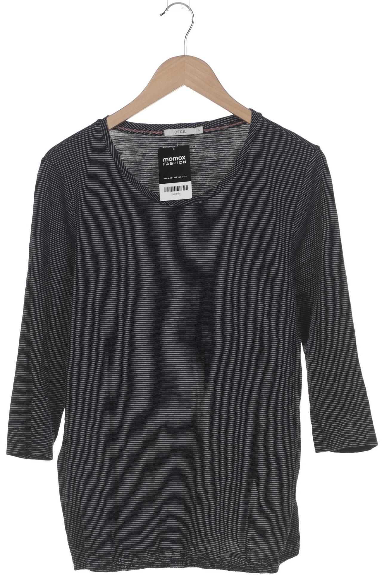 

Cecil Damen Langarmshirt, marineblau, Gr. 42