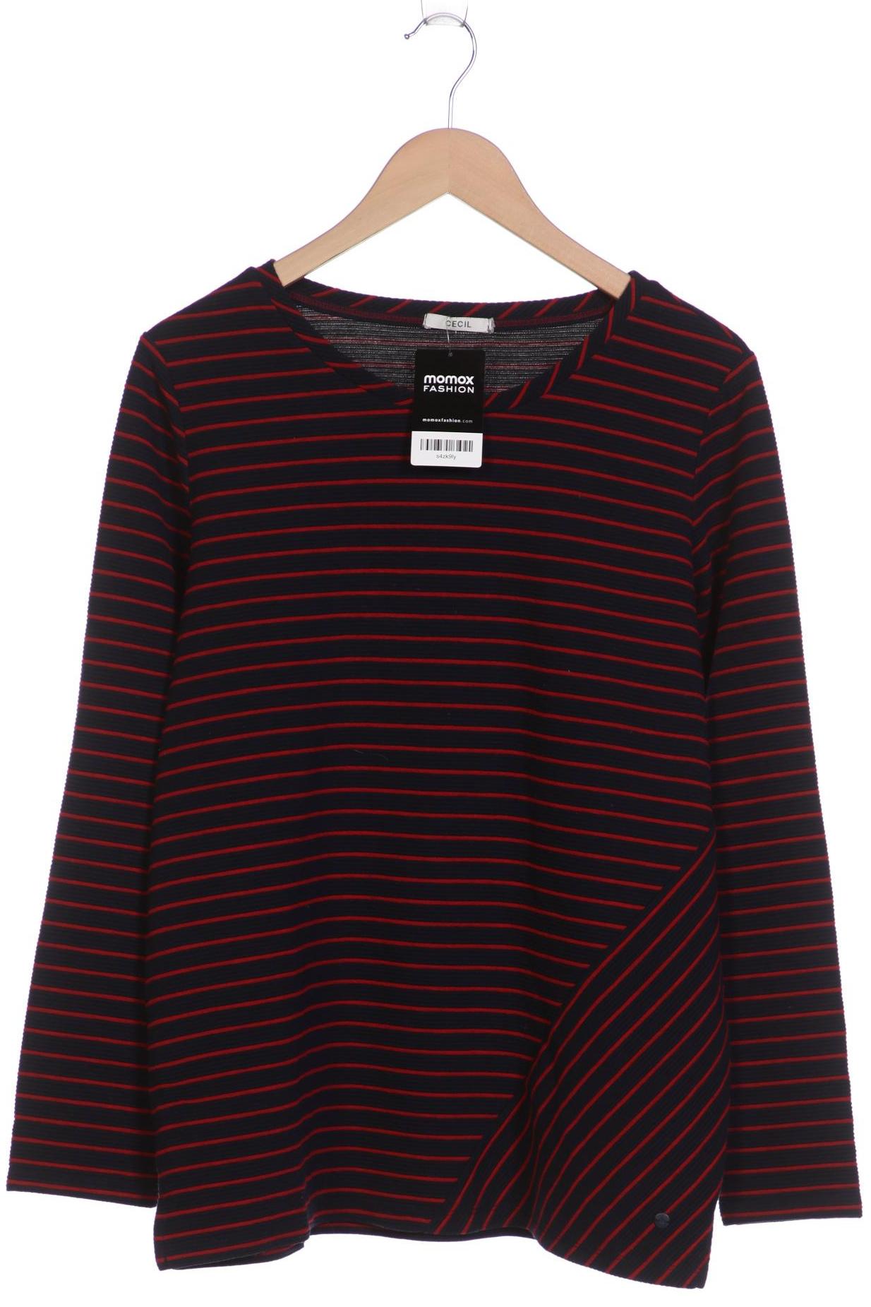 

Cecil Damen Langarmshirt, marineblau, Gr. 42