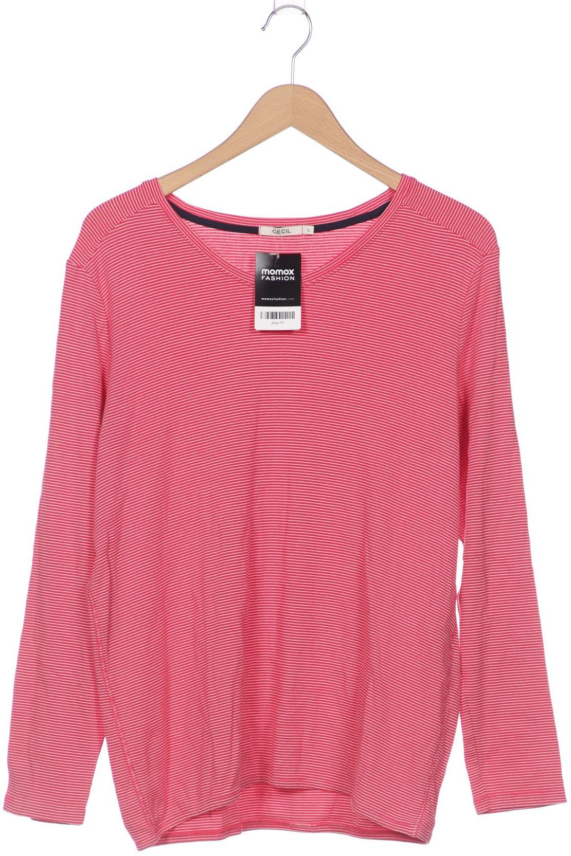 

Cecil Damen Langarmshirt, rot, Gr. 42