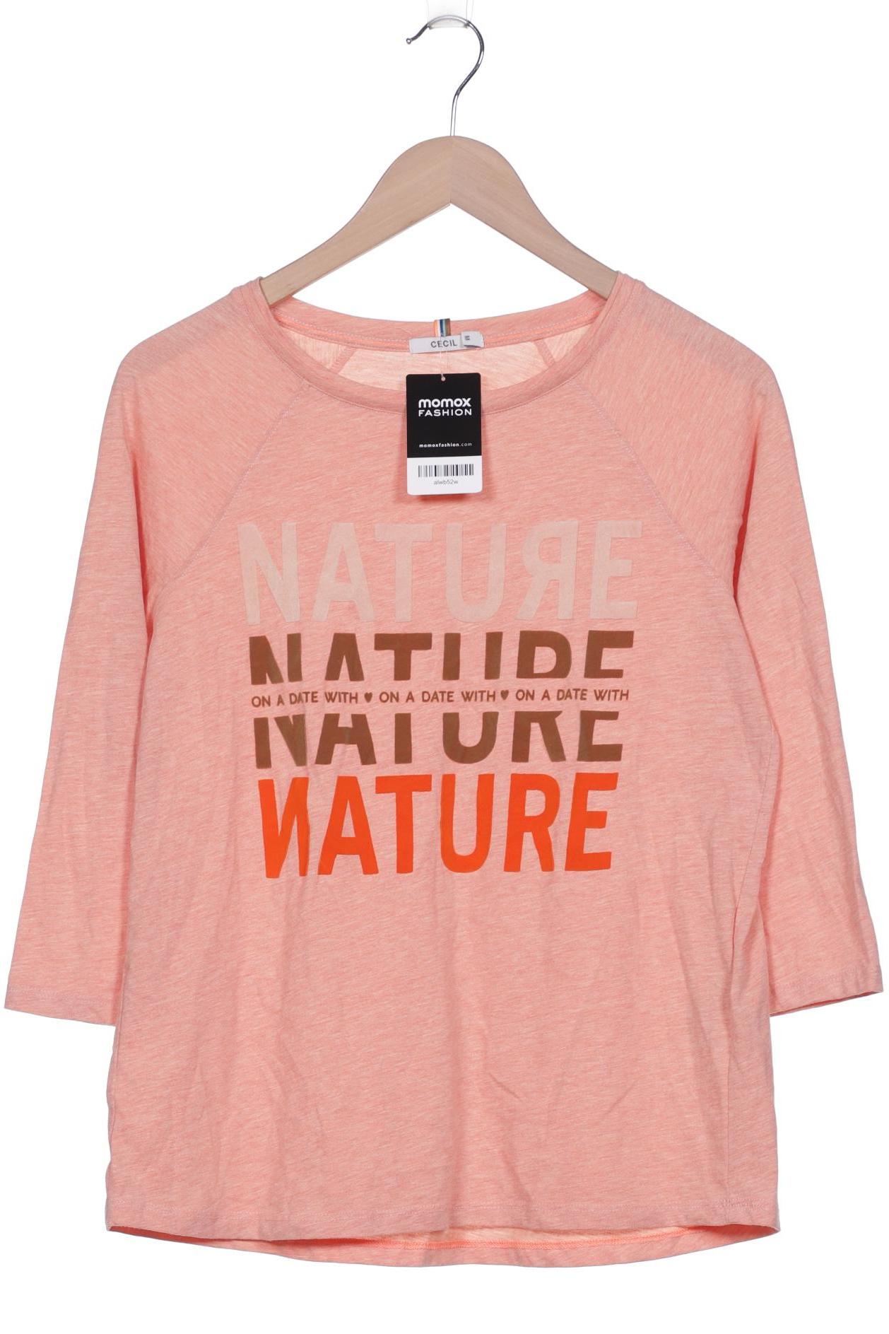 

CECIL Damen Langarmshirt, orange