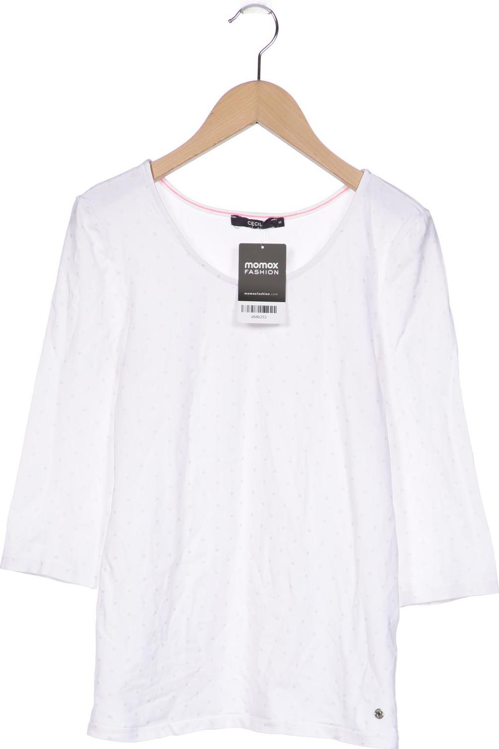 

CECIL Damen Langarmshirt, weiß
