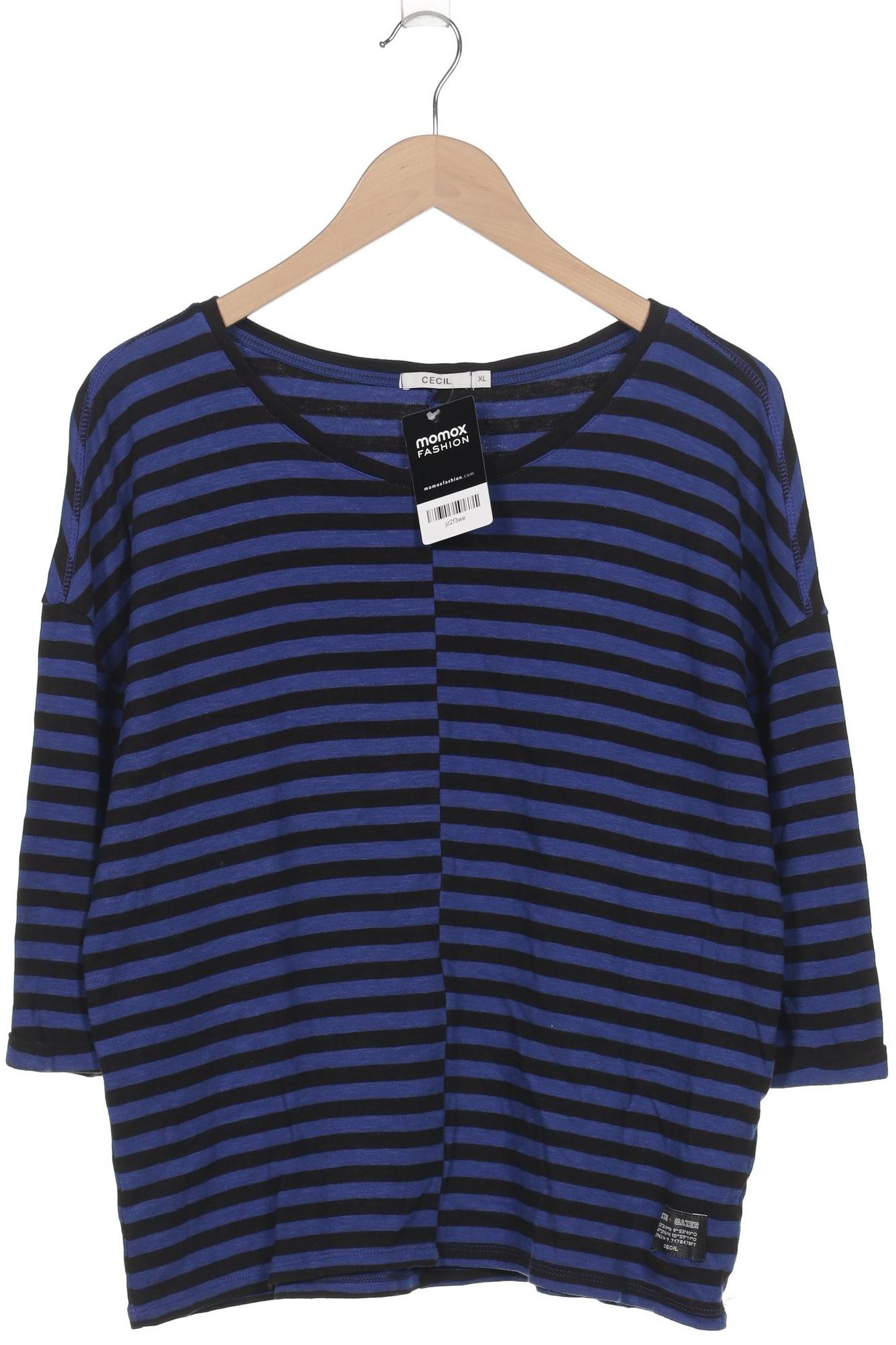 

Cecil Damen Langarmshirt, schwarz, Gr. 44