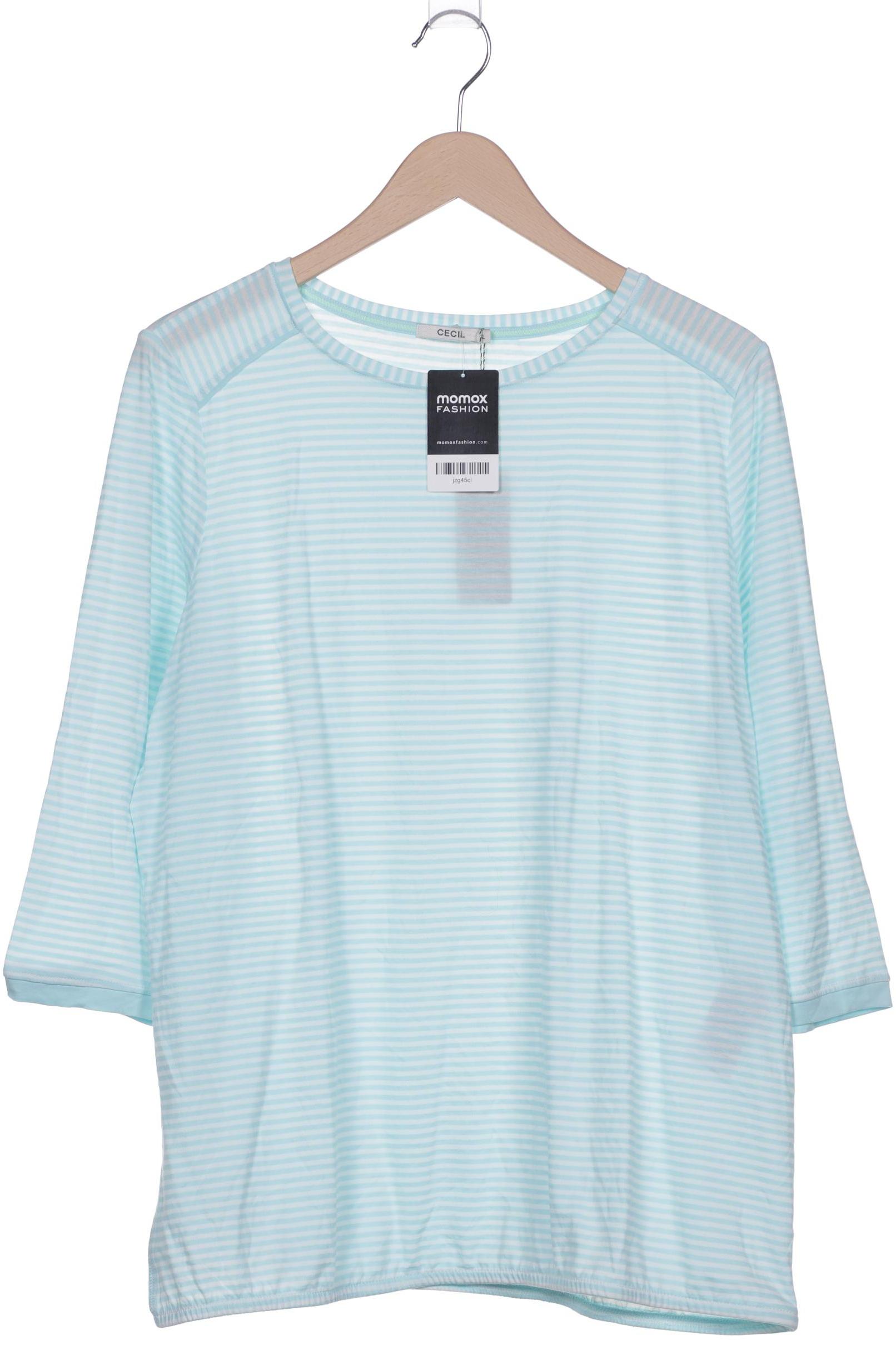 

Cecil Damen Langarmshirt, hellblau, Gr. 44