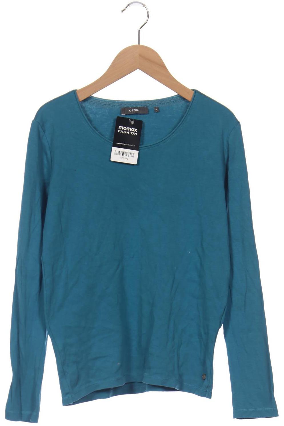 

CECIL Damen Langarmshirt, blau