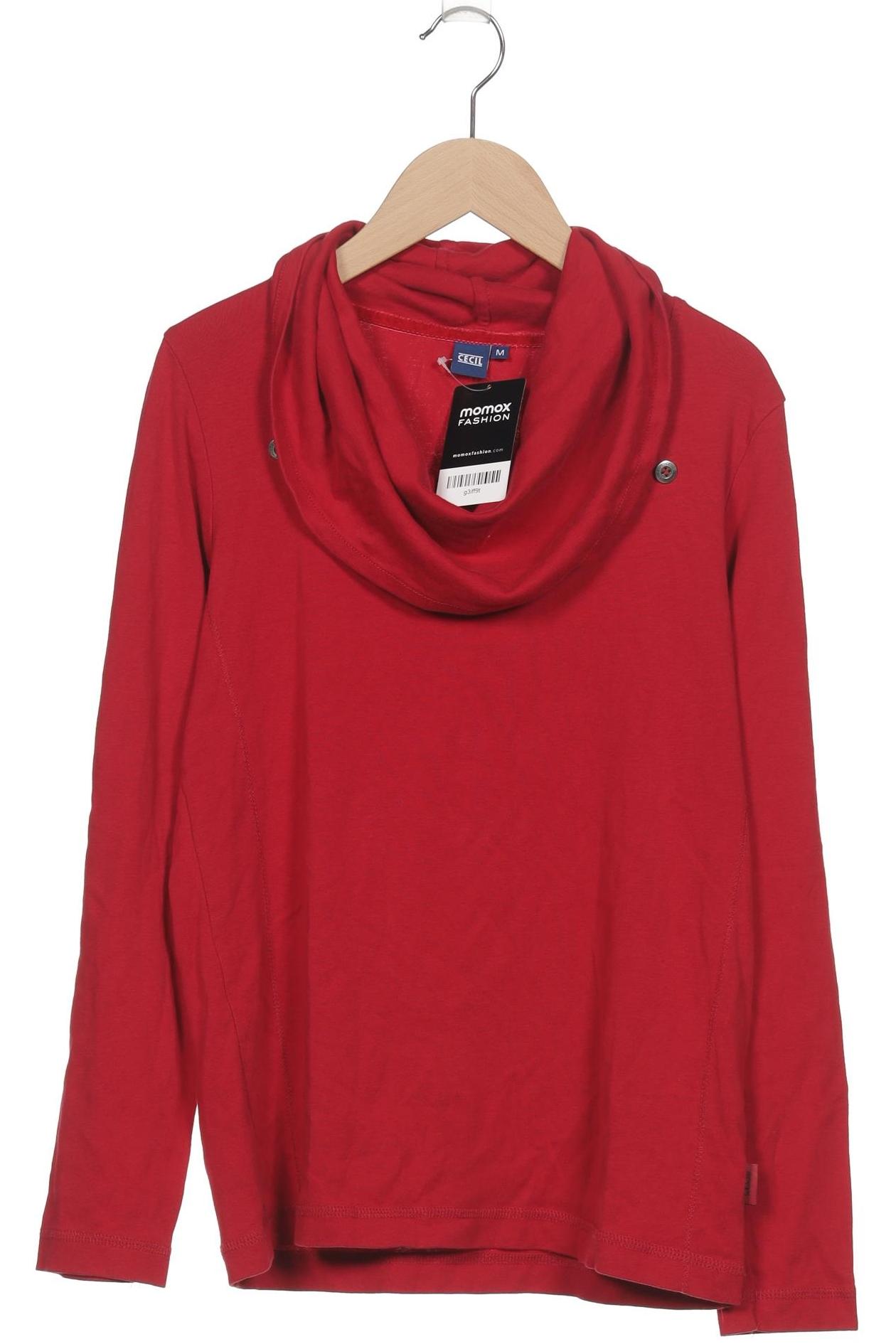 

Cecil Damen Langarmshirt, rot, Gr. 38