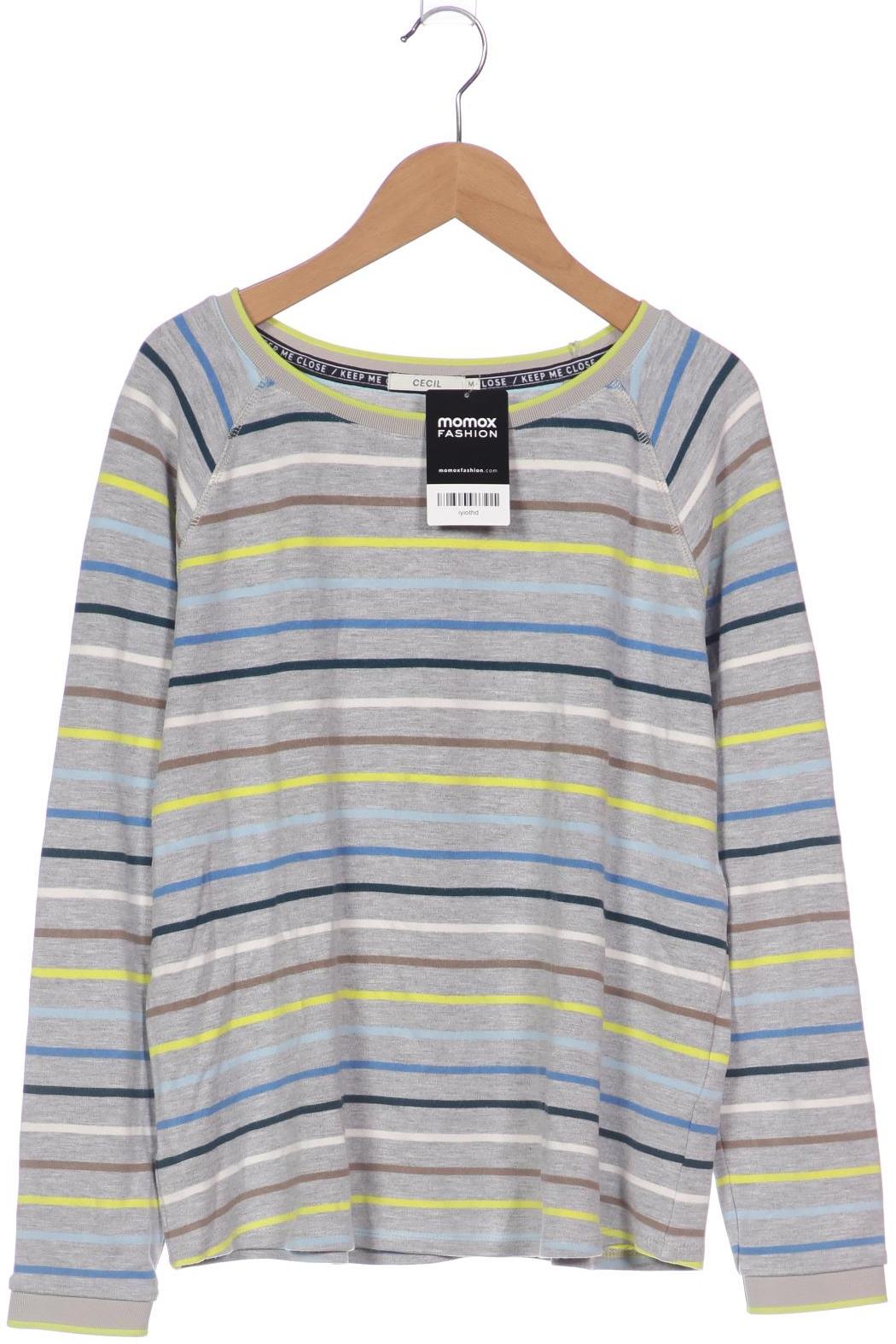 

Cecil Damen Langarmshirt, grau, Gr. 38