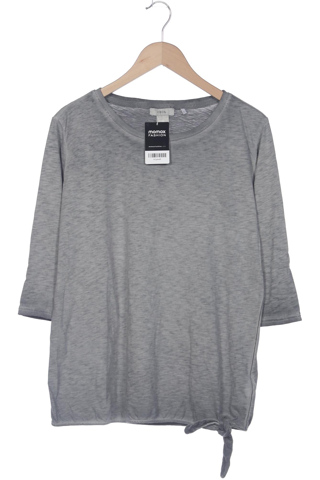 

Cecil Damen Langarmshirt, grau, Gr. 42