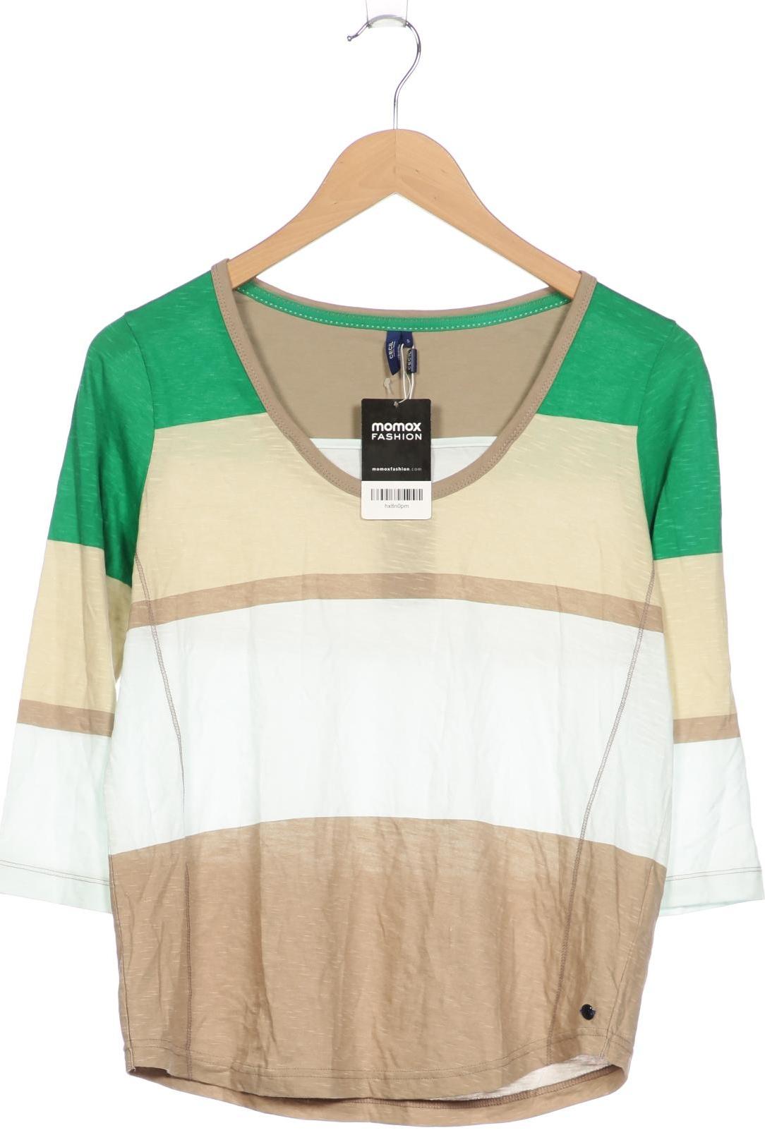 

Cecil Damen Langarmshirt, beige, Gr. 36