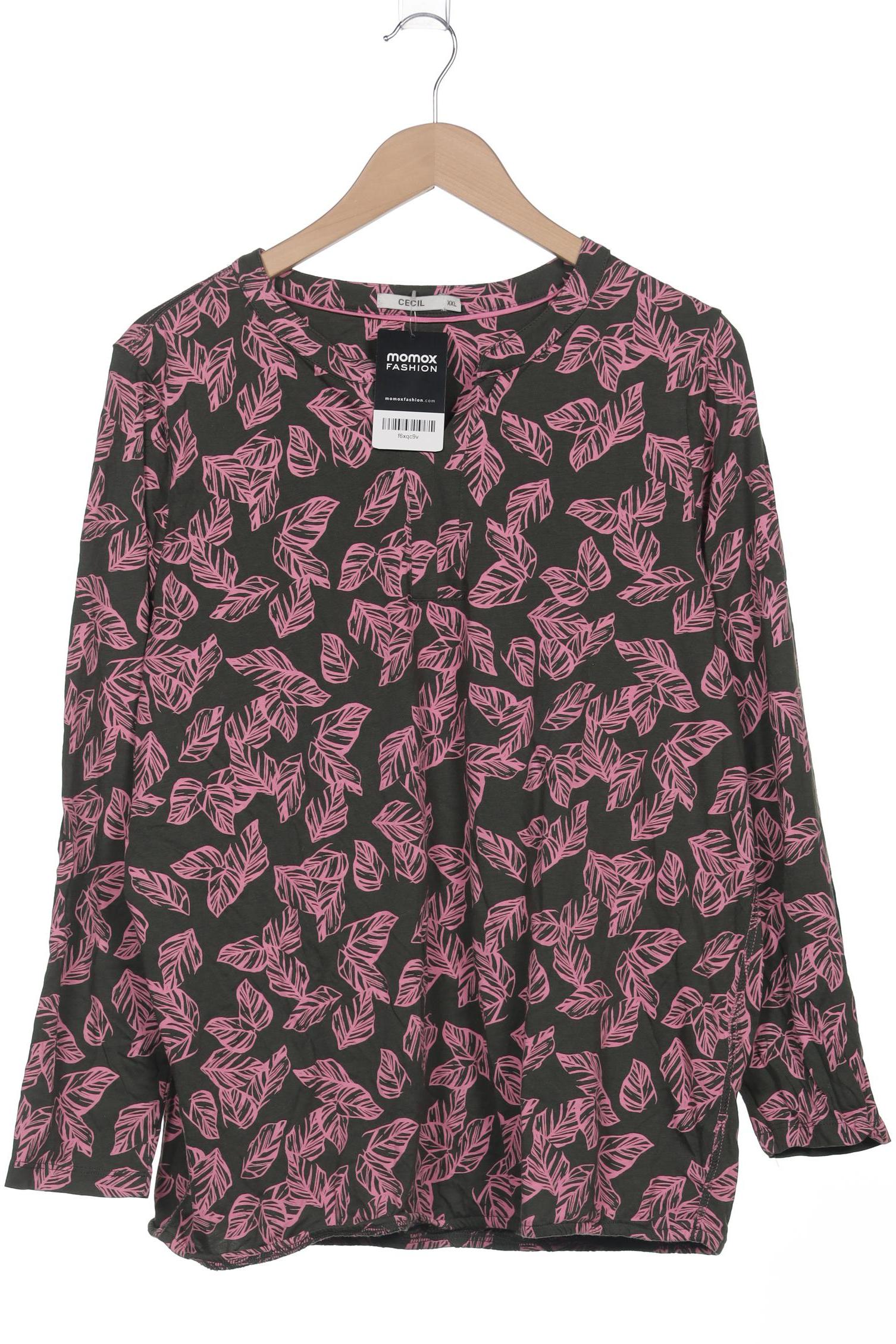 

Cecil Damen Langarmshirt, pink, Gr. 46