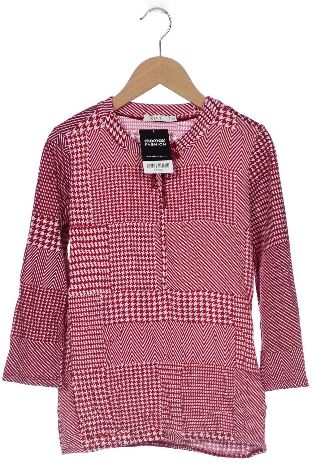 

CECIL Damen Langarmshirt, bordeaux