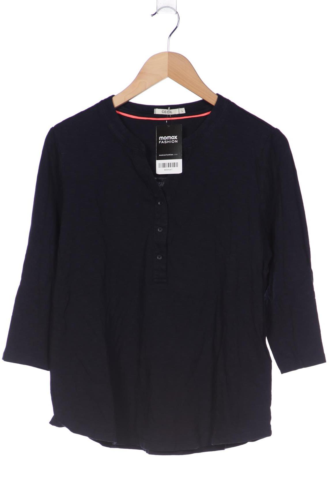 

CECIL Damen Langarmshirt, marineblau
