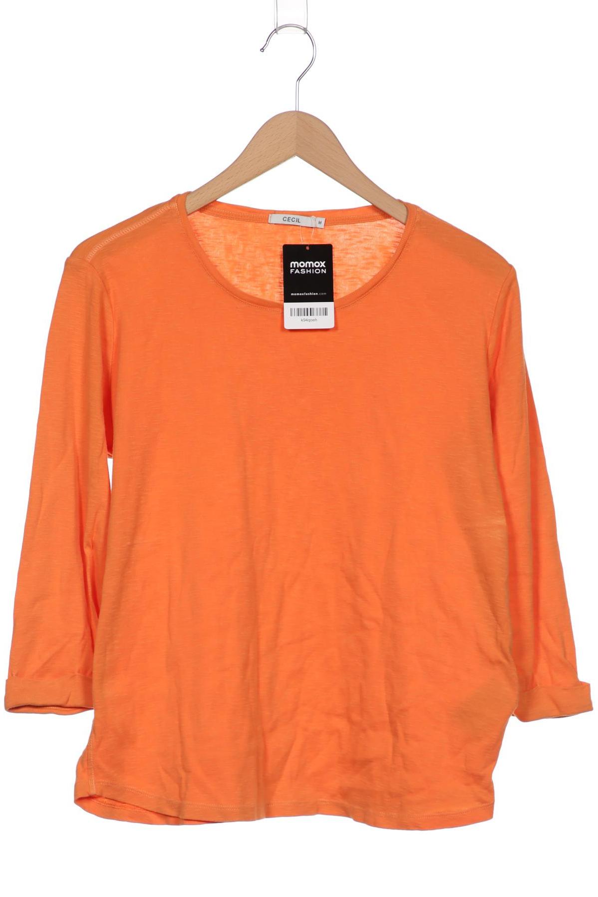 

CECIL Damen Langarmshirt, orange