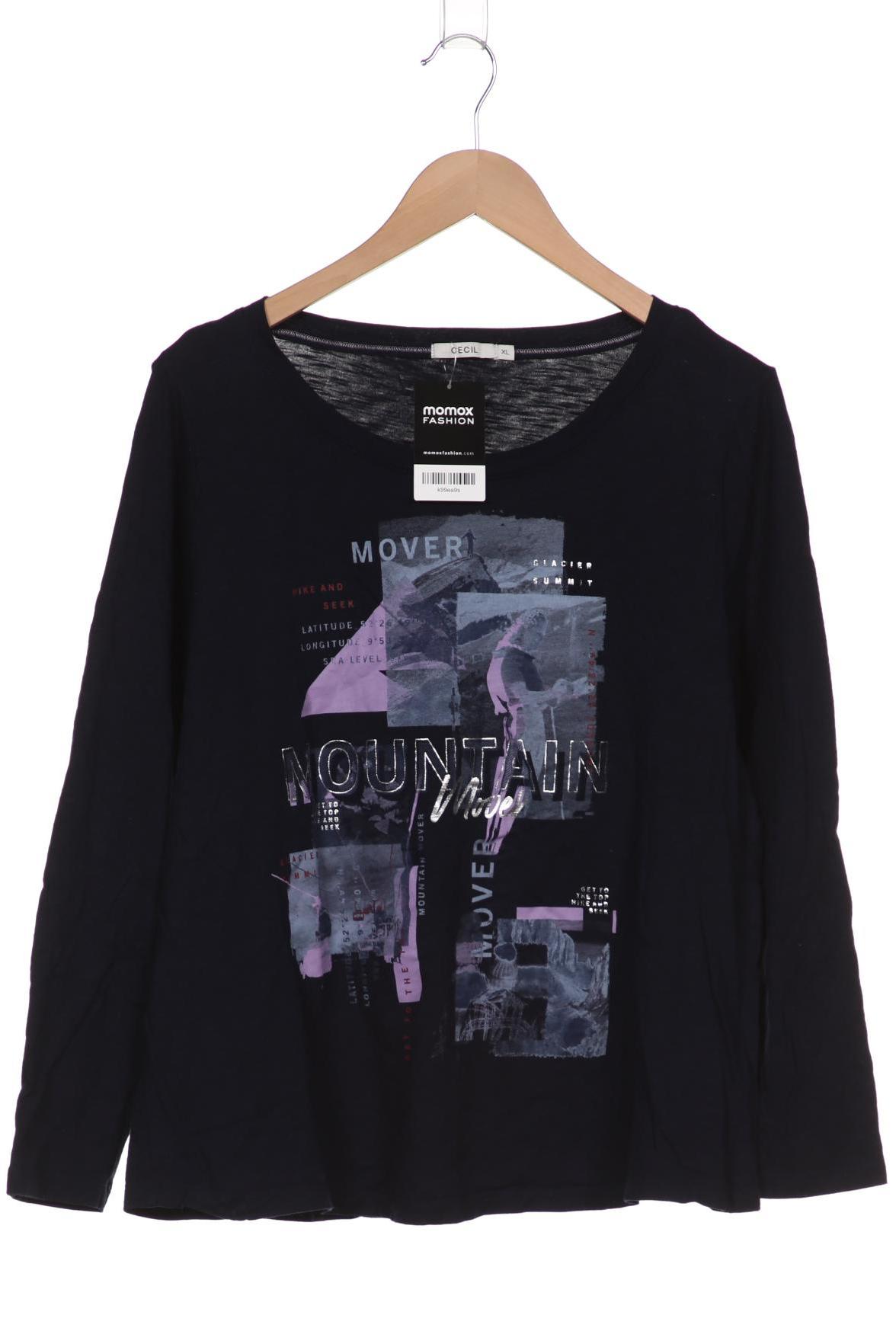 

CECIL Damen Langarmshirt, marineblau