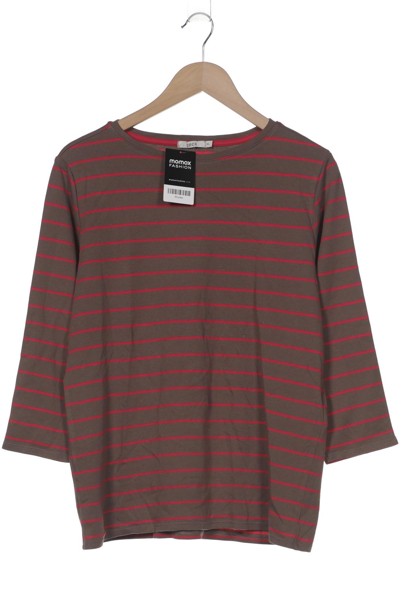 

Cecil Damen Langarmshirt, braun, Gr. 44