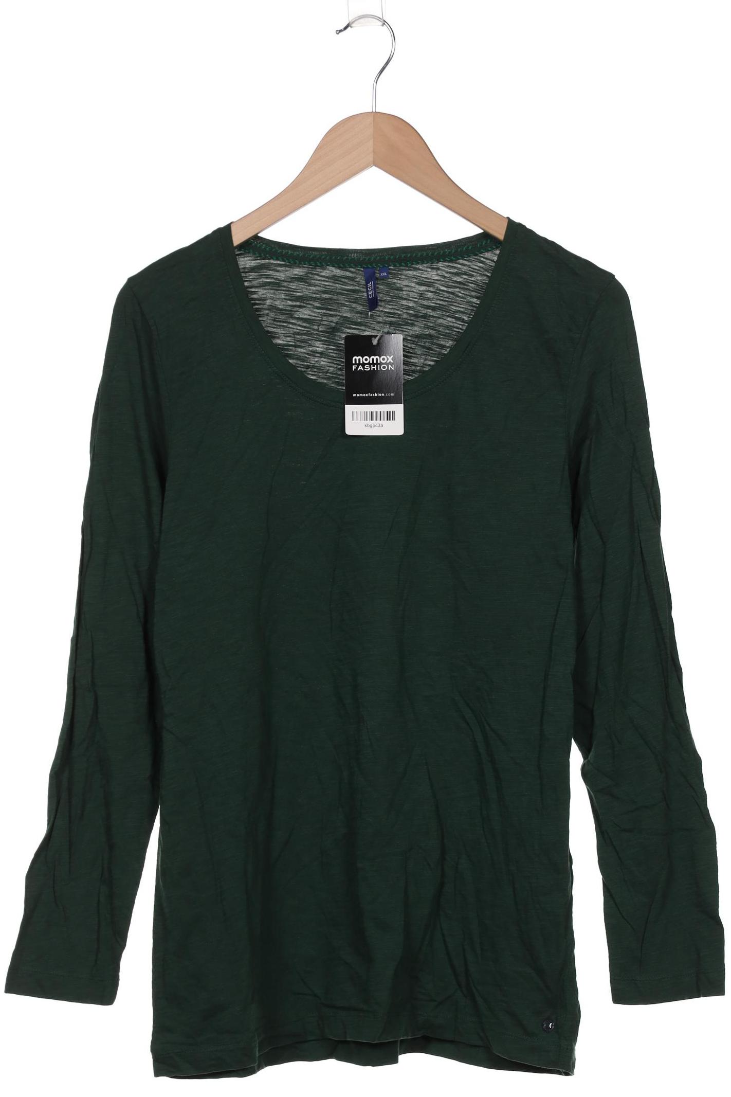 

CECIL Damen Langarmshirt, grün