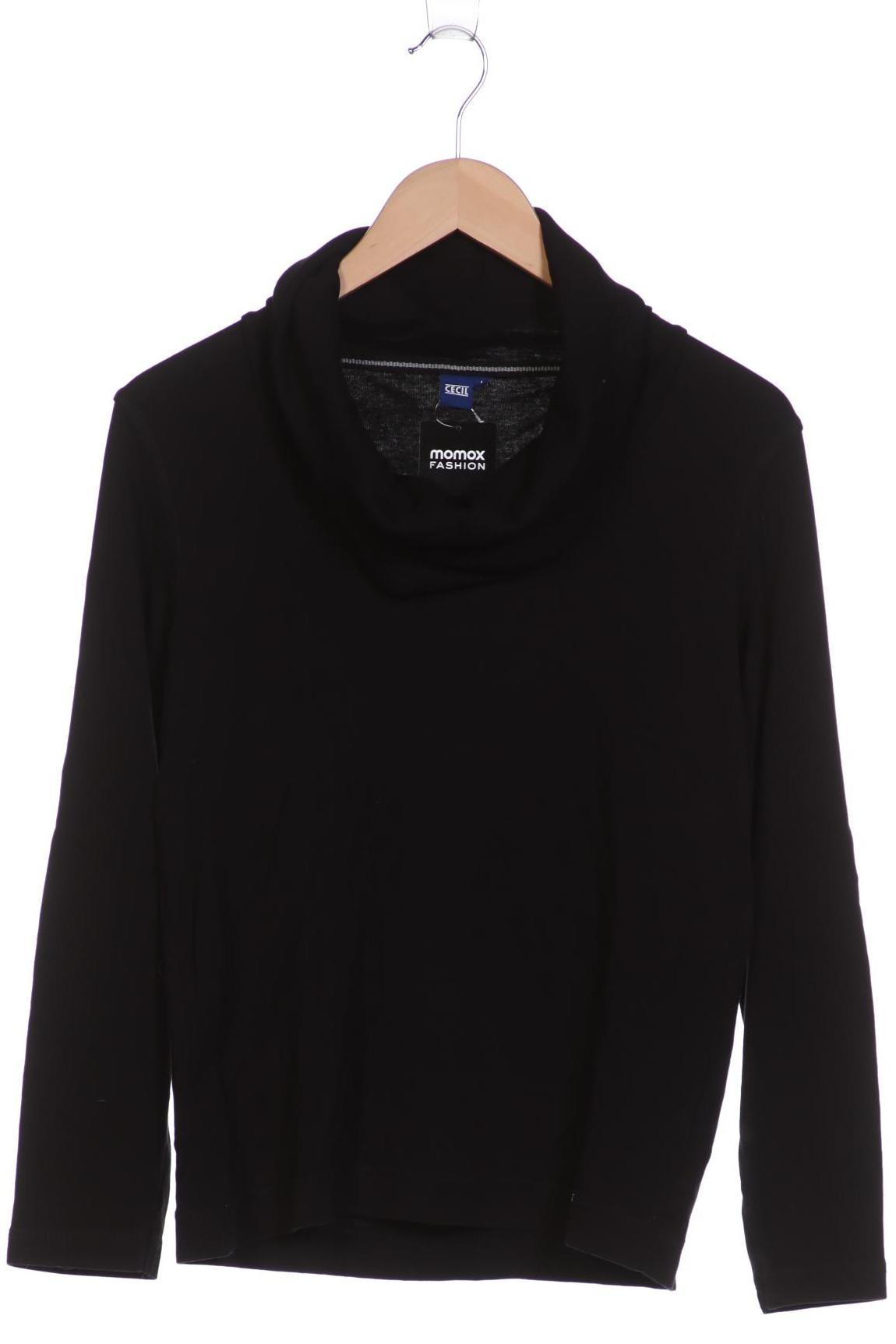 

CECIL Damen Langarmshirt, schwarz