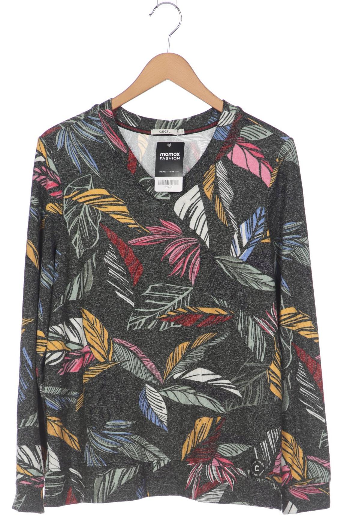 

Cecil Damen Langarmshirt, grün, Gr. 38