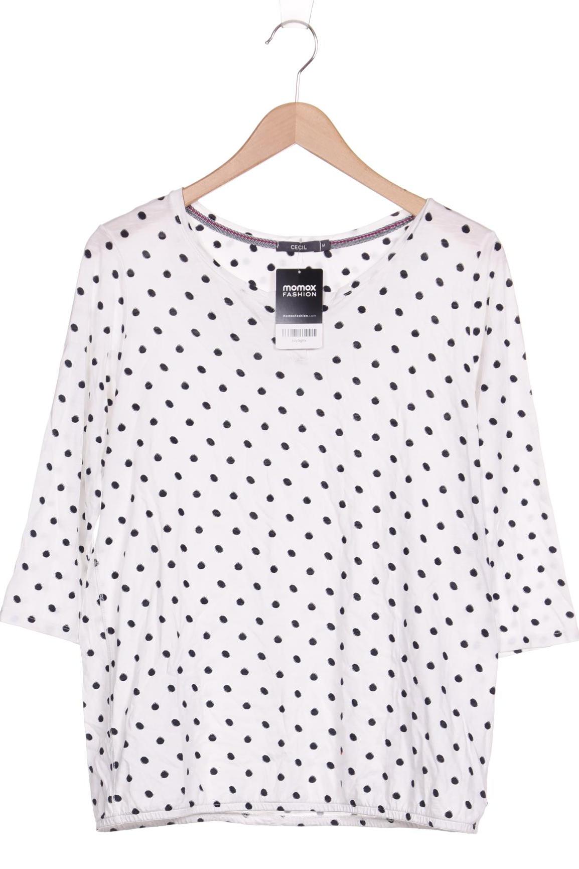 

CECIL Damen Langarmshirt, weiß