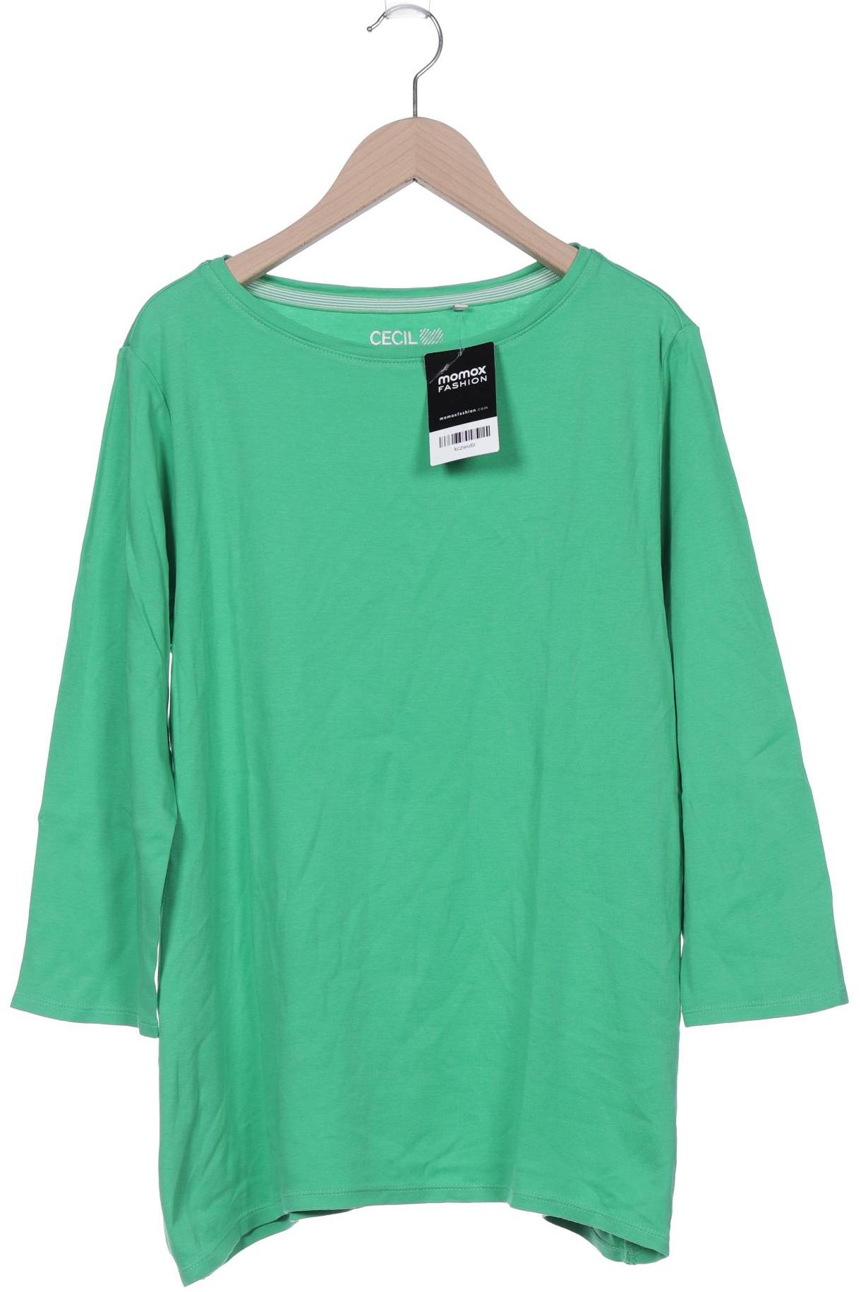 

Cecil Damen Langarmshirt, grün, Gr. 42