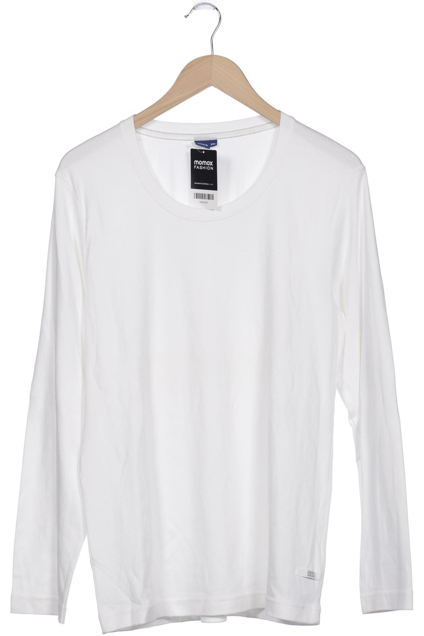 

CECIL Damen Langarmshirt, weiß