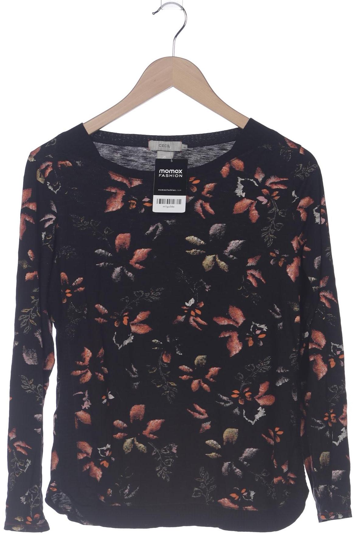 

Cecil Damen Langarmshirt, schwarz, Gr. 36