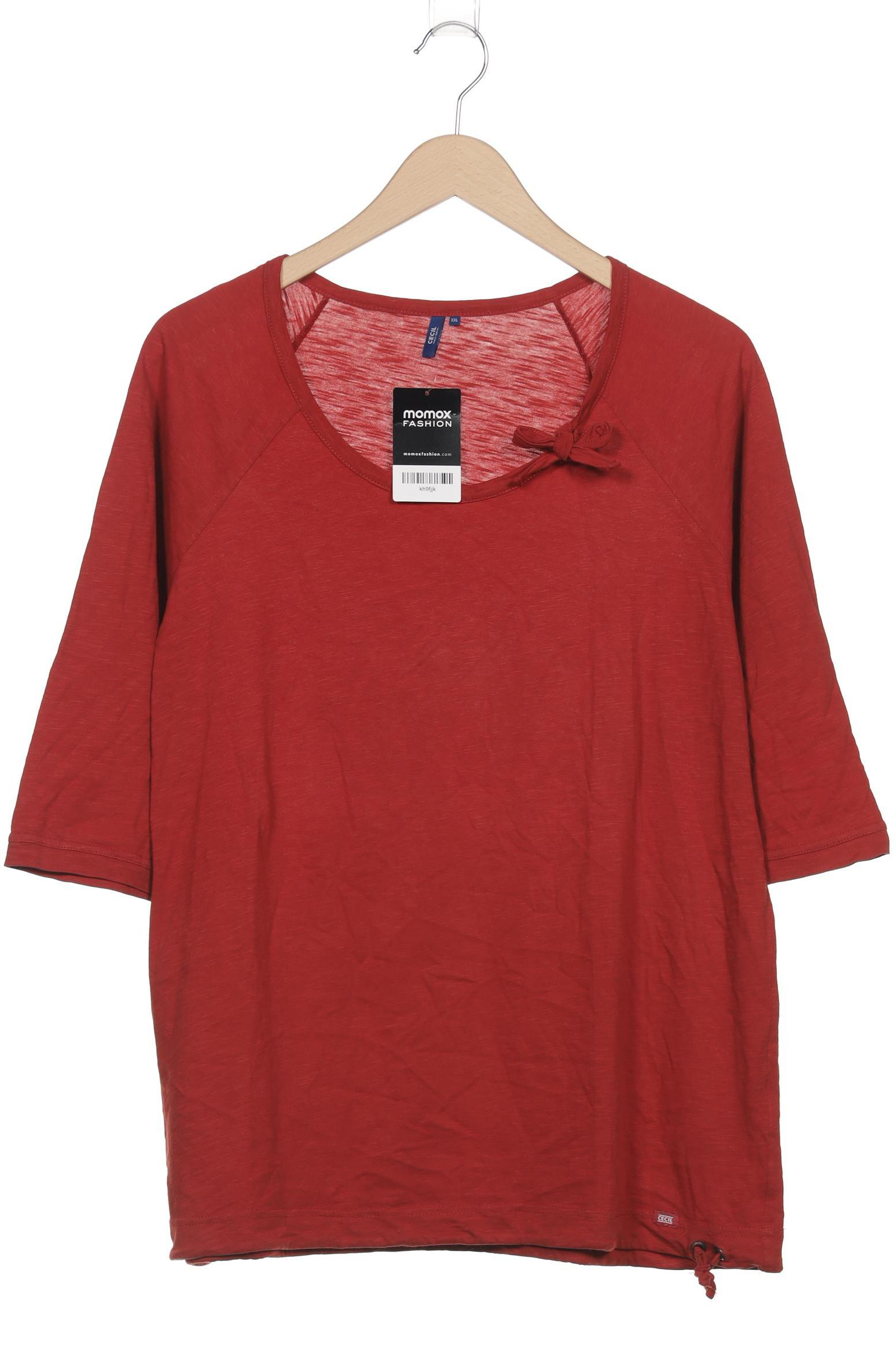 

Cecil Damen Langarmshirt, rot, Gr. 46