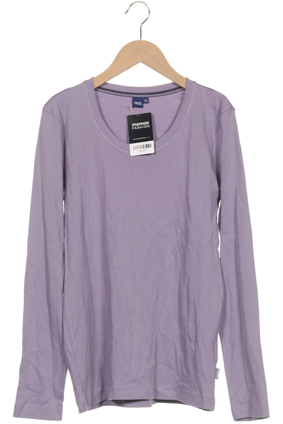 

Cecil Damen Langarmshirt, flieder, Gr. 38