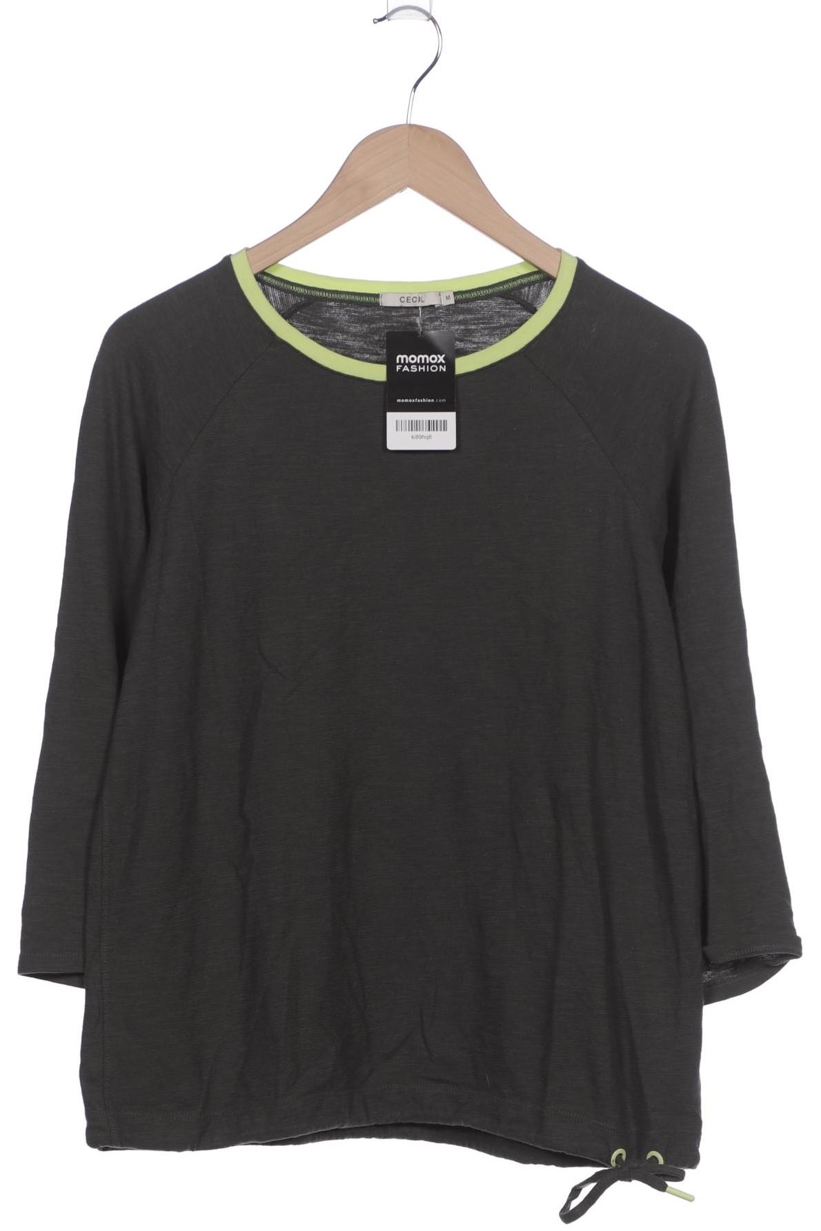 

Cecil Damen Langarmshirt, grün, Gr. 38
