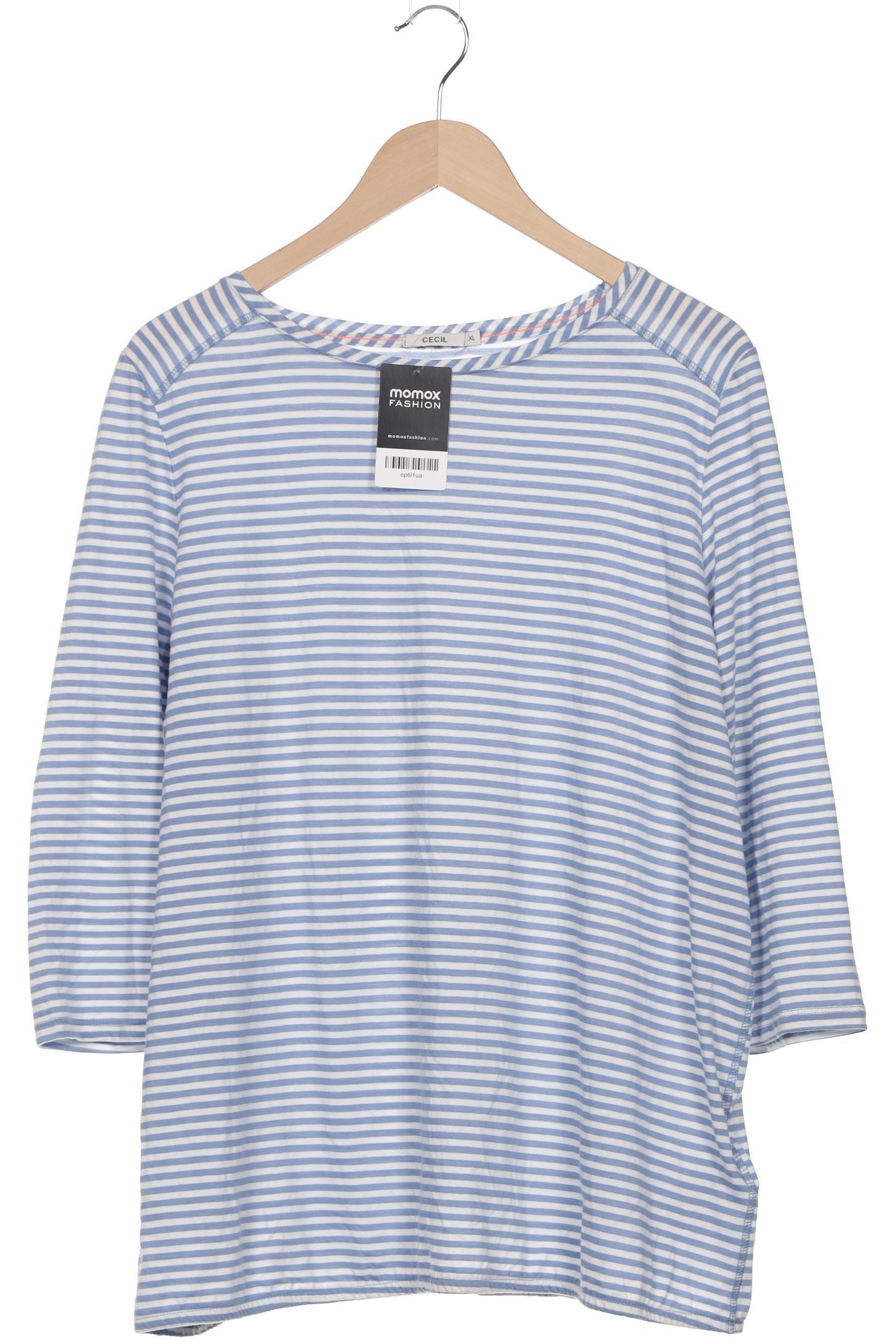 

Cecil Damen Langarmshirt, blau, Gr. 44