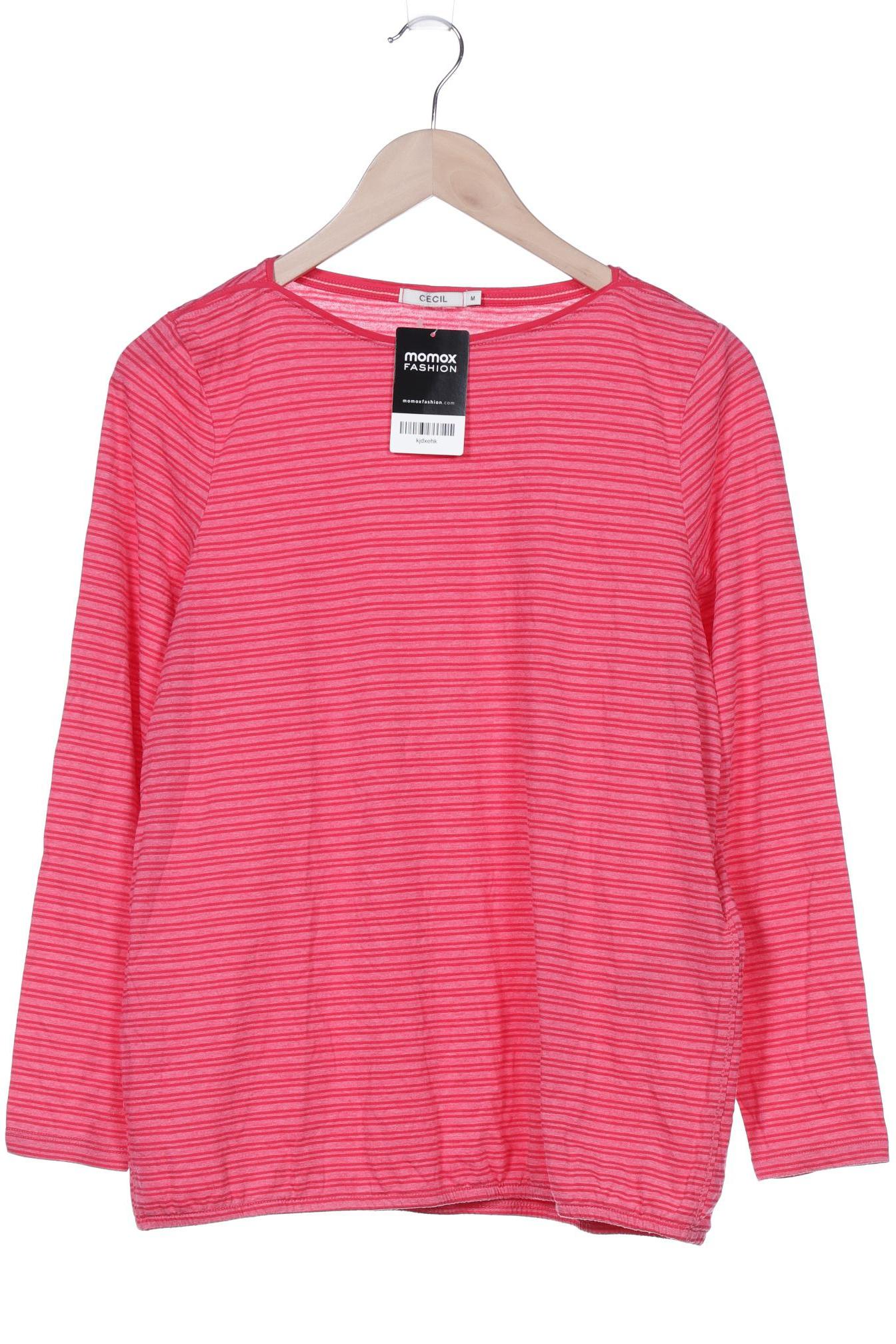 

Cecil Damen Langarmshirt, pink, Gr. 38