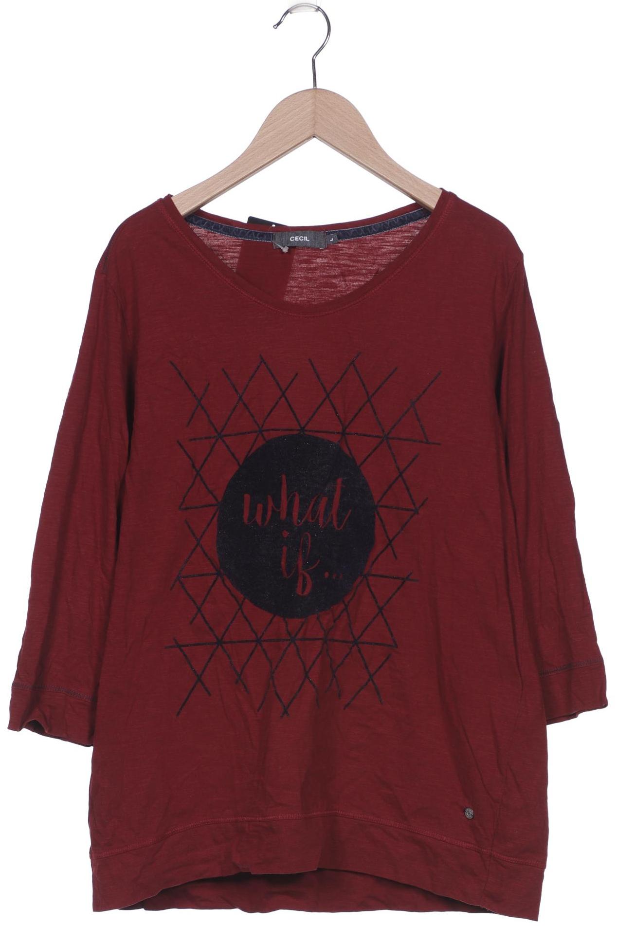 

CECIL Damen Langarmshirt, bordeaux